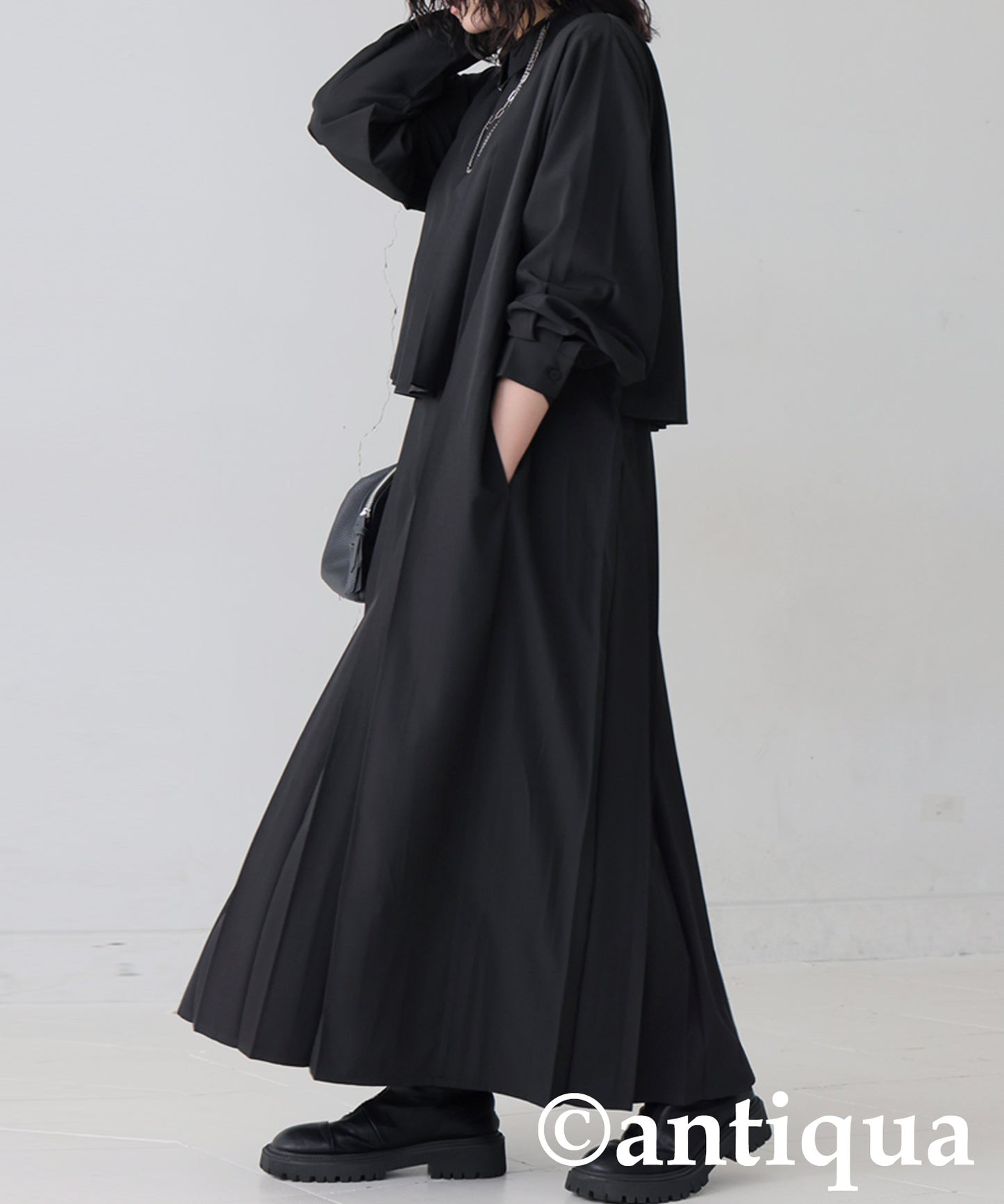 Pleated Dress Ladies