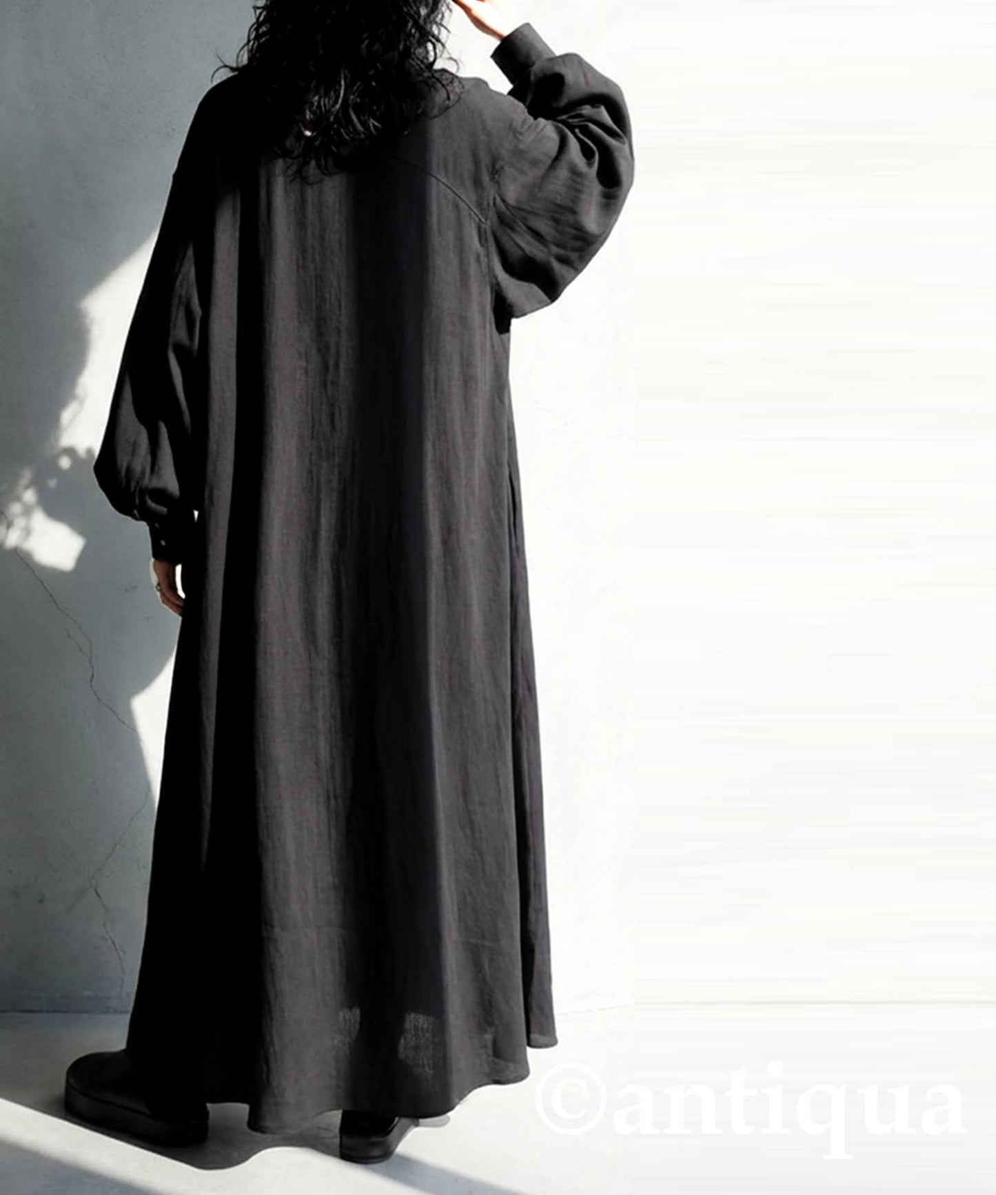 3D Sleeve Shirt Dress Ladies