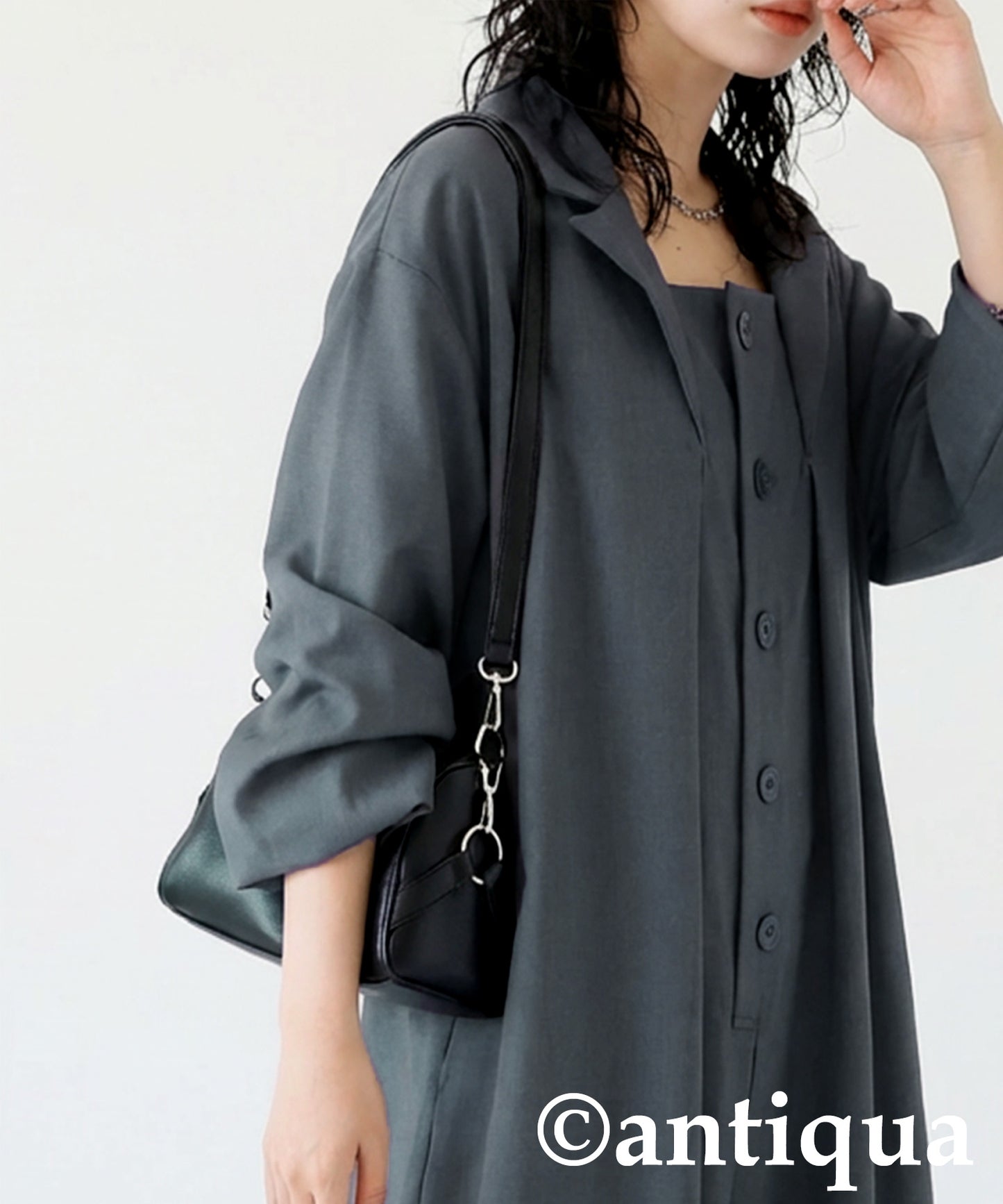 Tailored Collar All-In-One Ladies