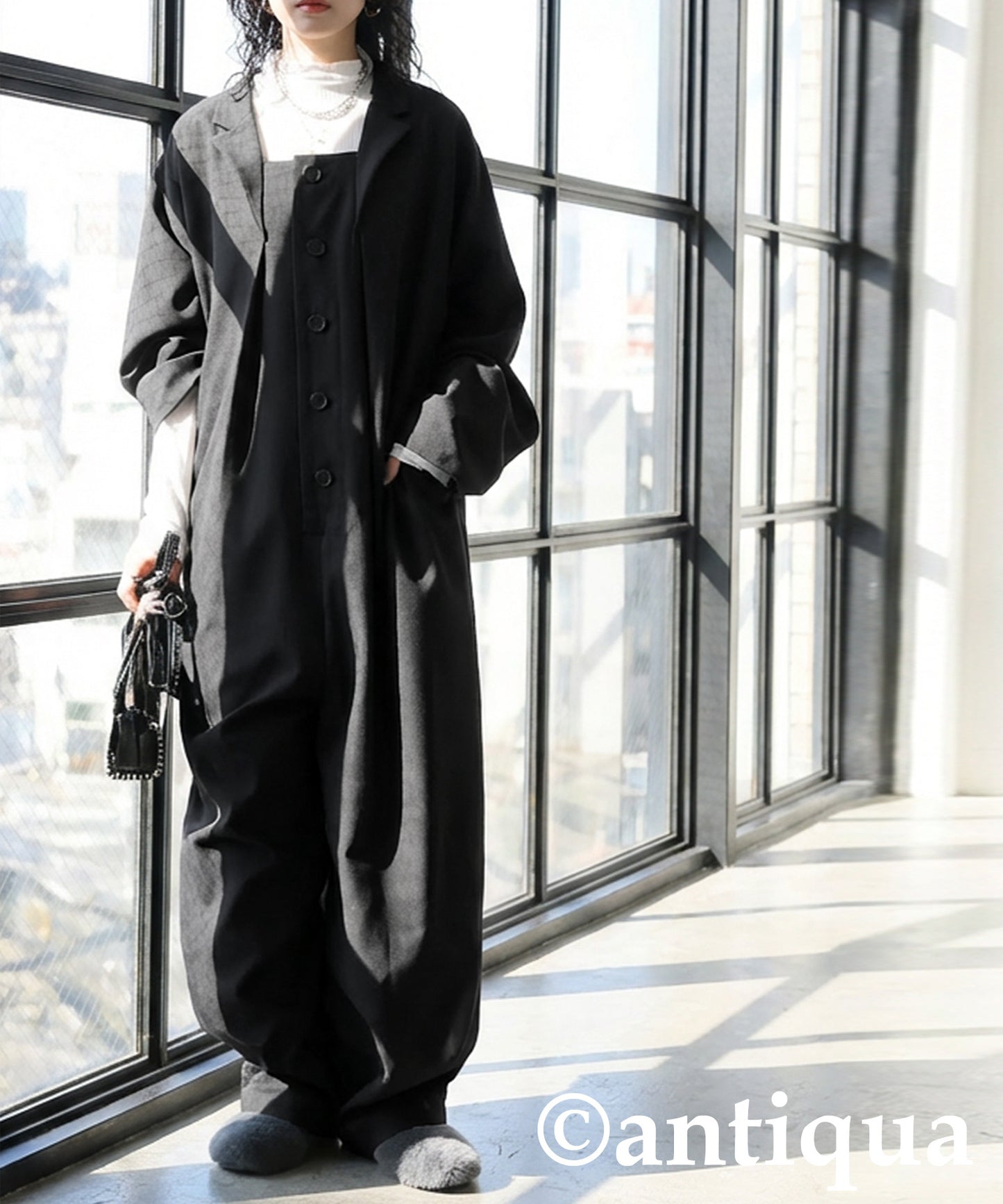 Tailored Collar All-In-One Ladies