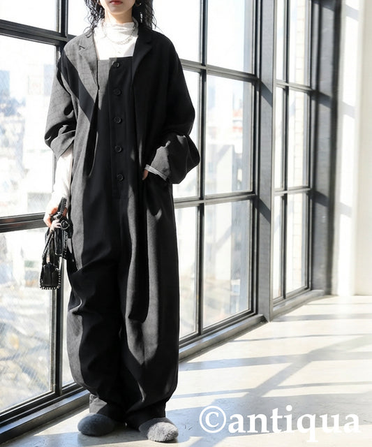 Tailored Collar All-In-One Ladies