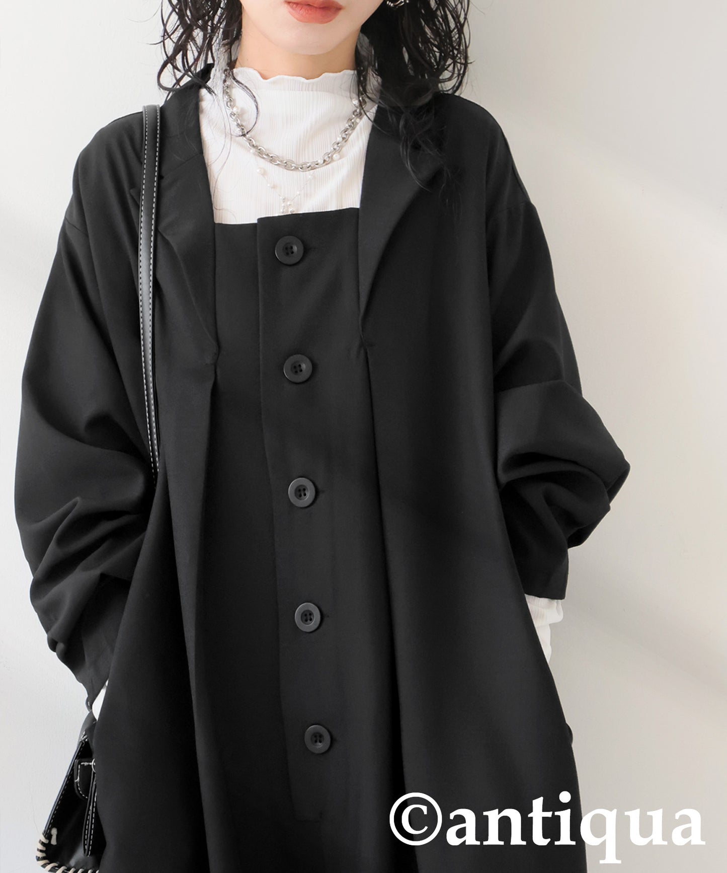 Tailored Collar All-In-One Ladies