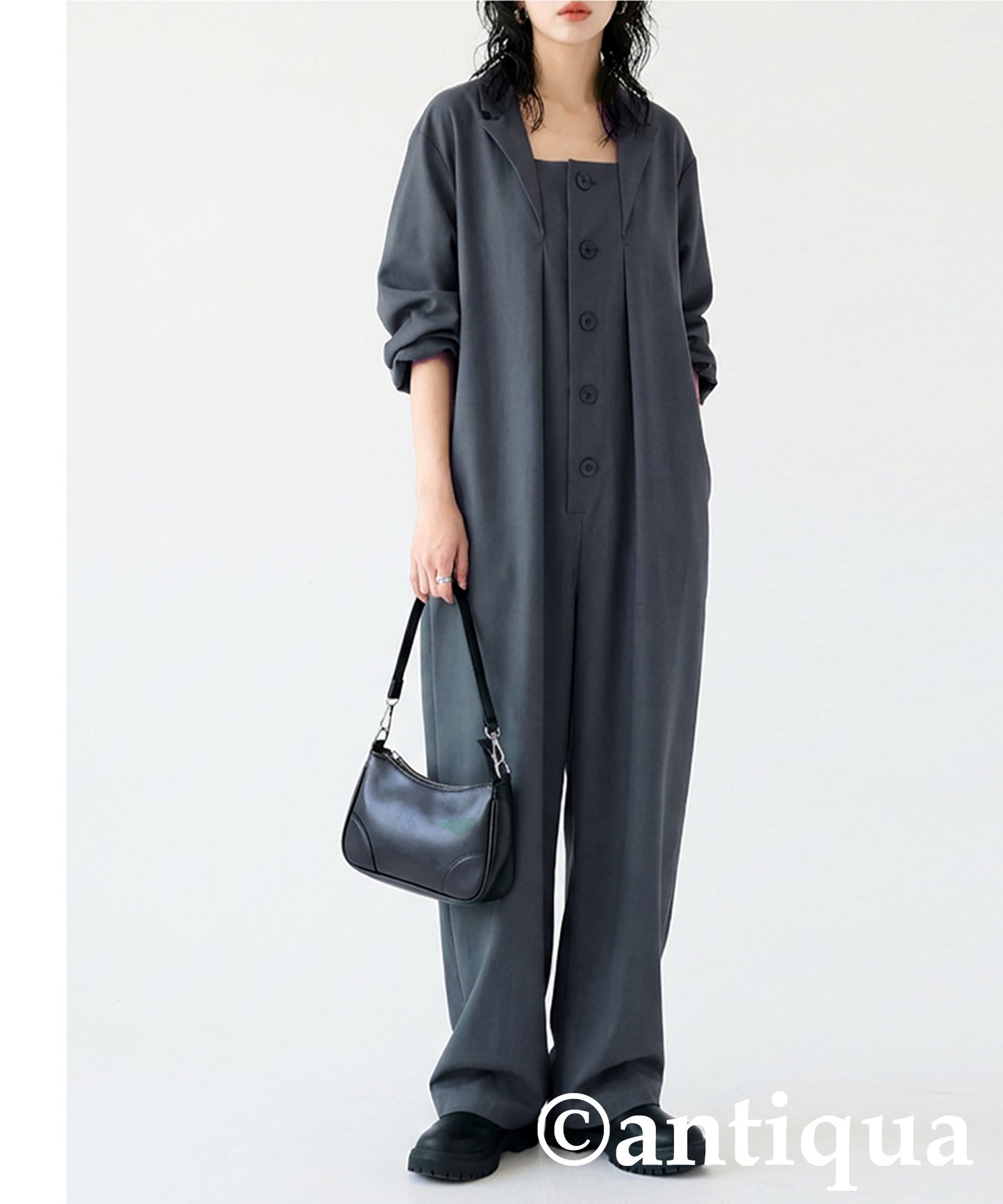 Tailored Collar All-In-One Ladies