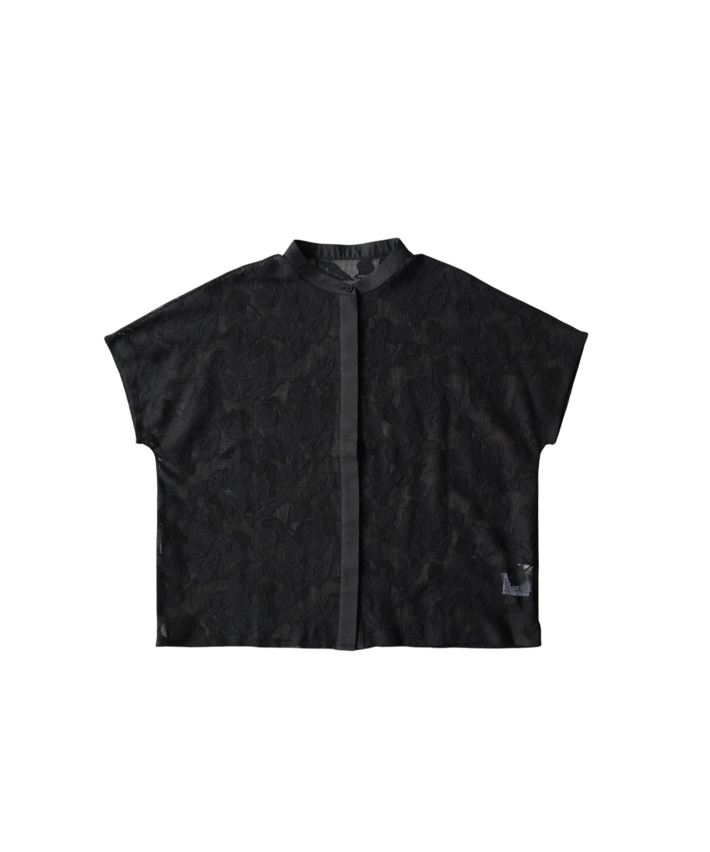 Floral Lace Sheer Shirt Ladies