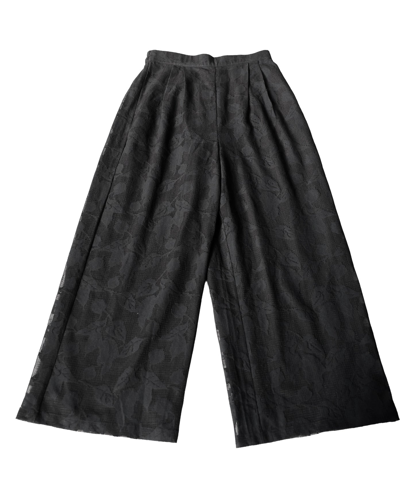 Floral Lace Wide-Leg Pants Ladies