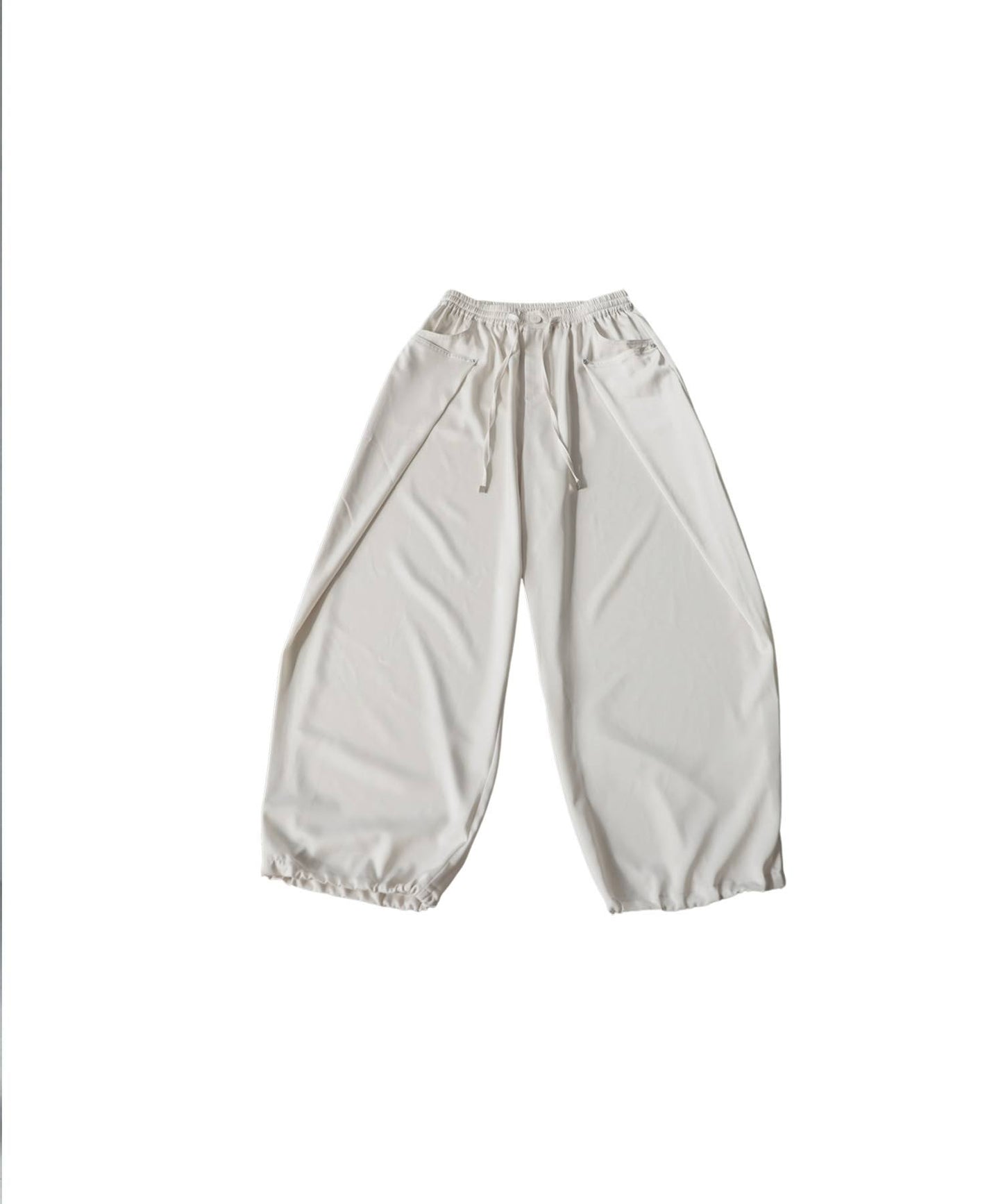 Side Design Wide Pants Ladies