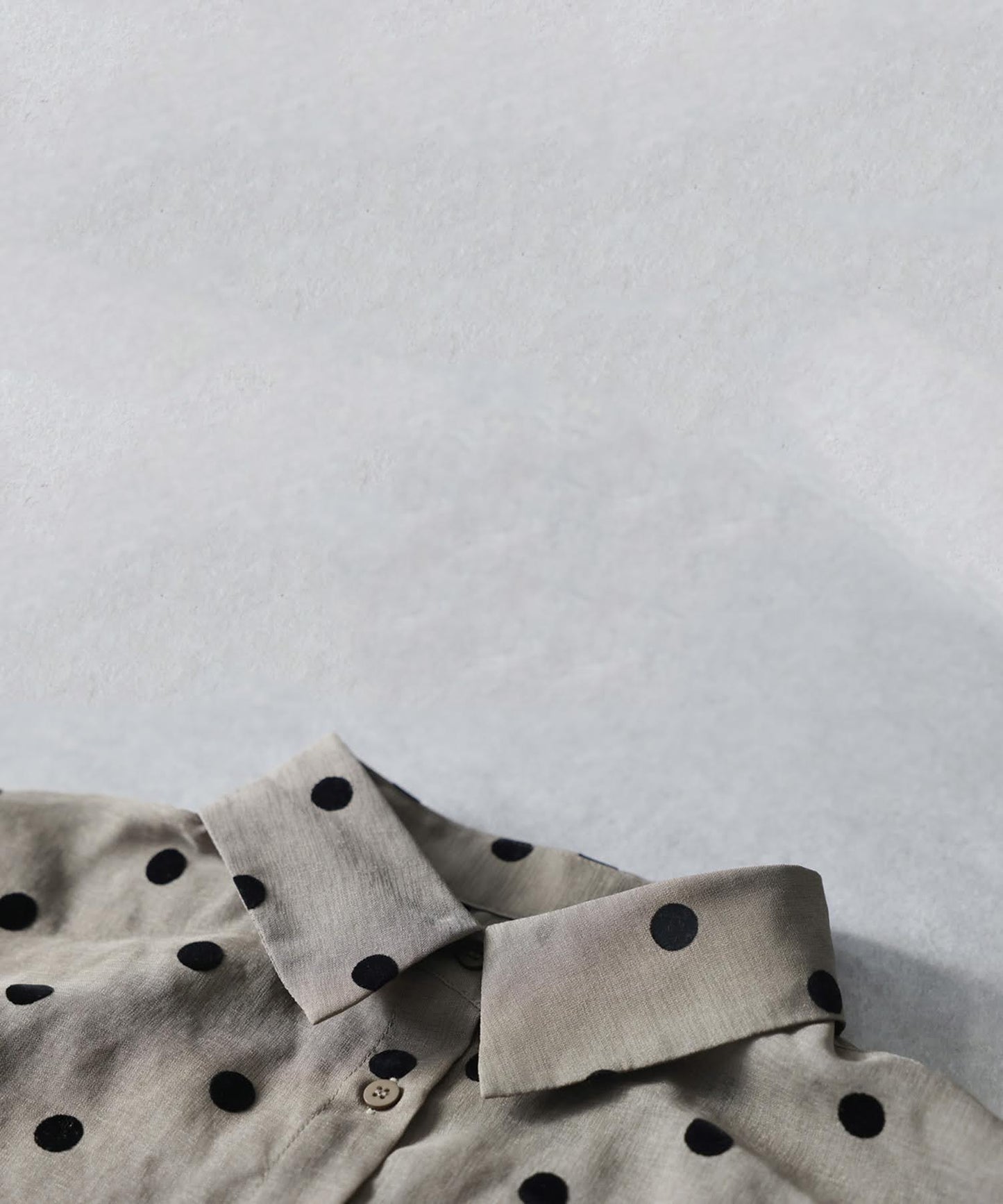 Polka Dot Sheer Shirt Ladies