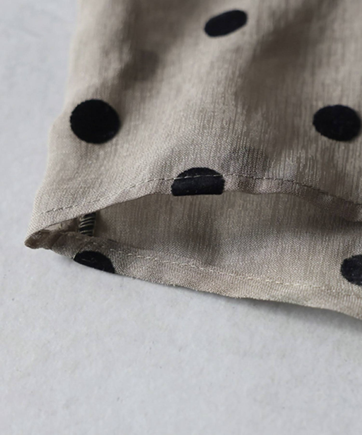 Polka Dot Sheer Shirt Ladies