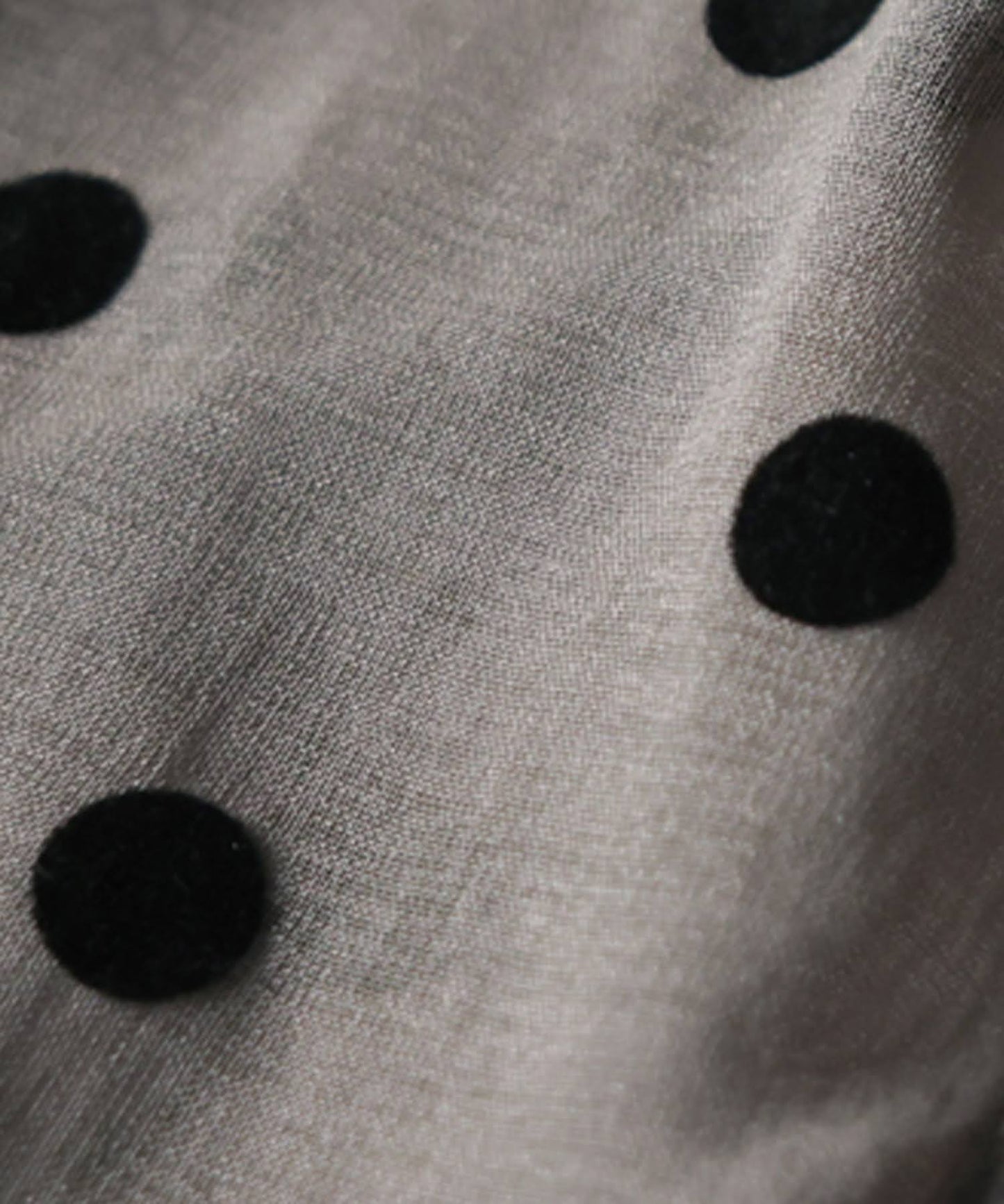 Polka Dot Sheer Shirt Ladies