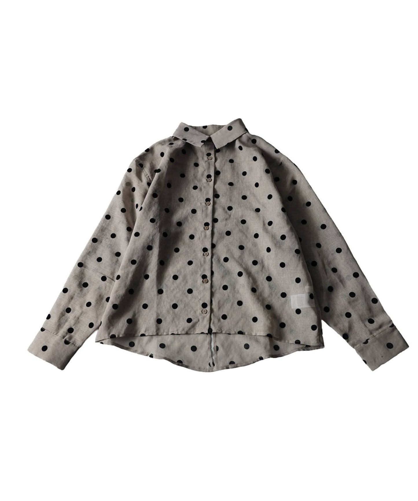 Polka Dot Sheer Shirt Ladies
