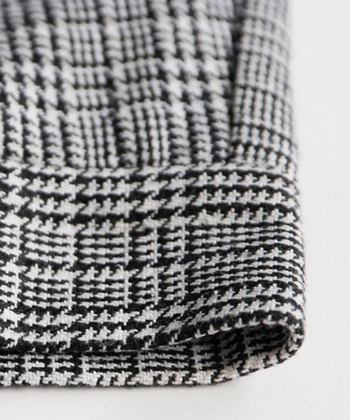 Glen Check Color-Block Shirt Jacket Ladies