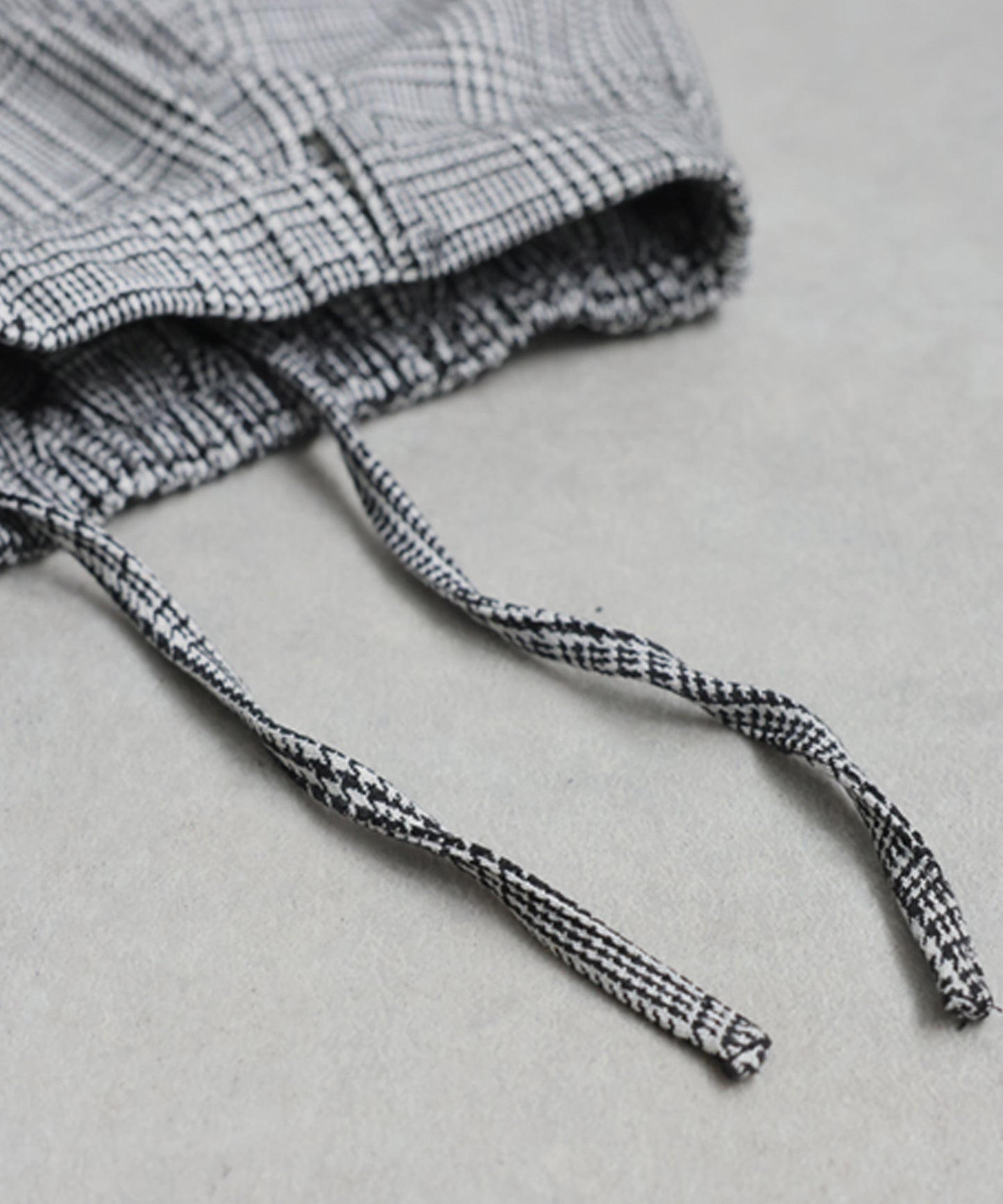 Checked Wide Pants Ladies