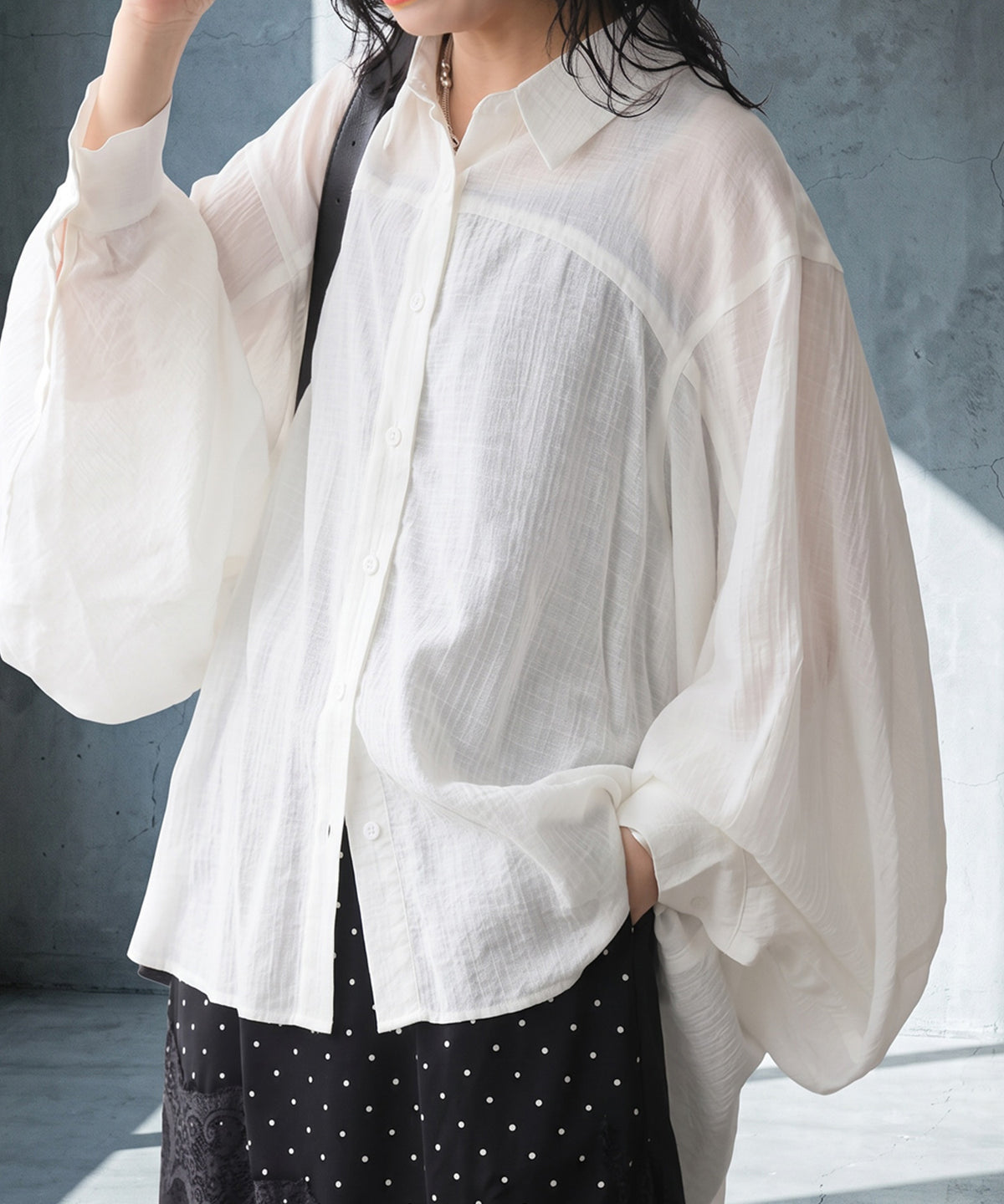 Sheer Shirt Ladies
