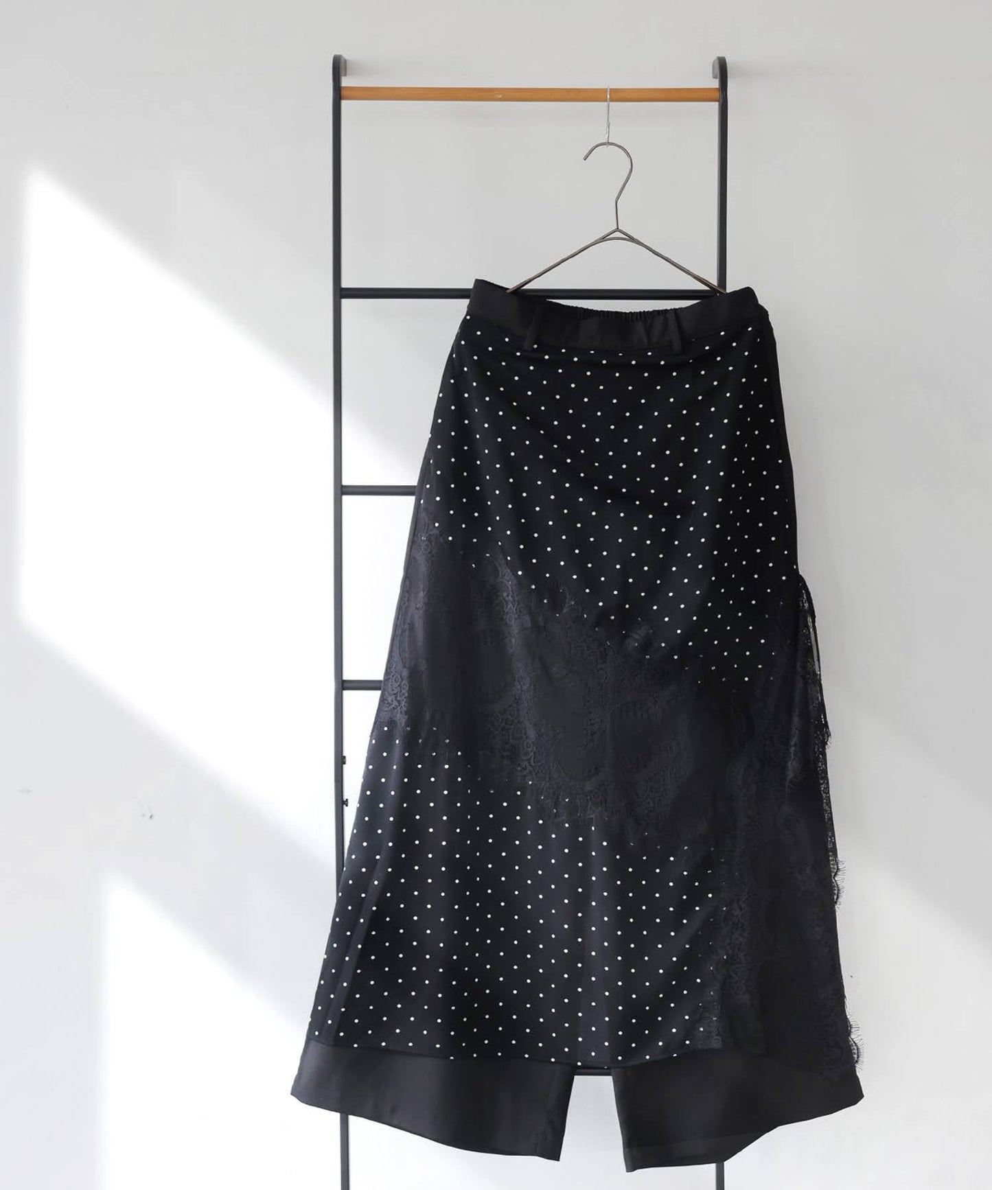 Polka Dot Lace Wide Pants Ladies