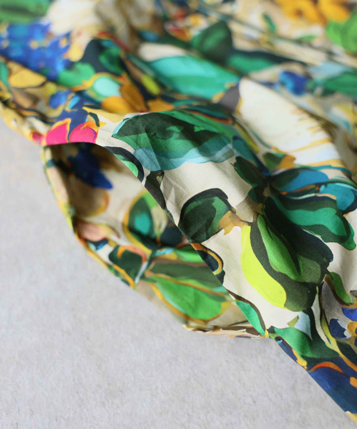 Floral Print Shirt Dress Ladies