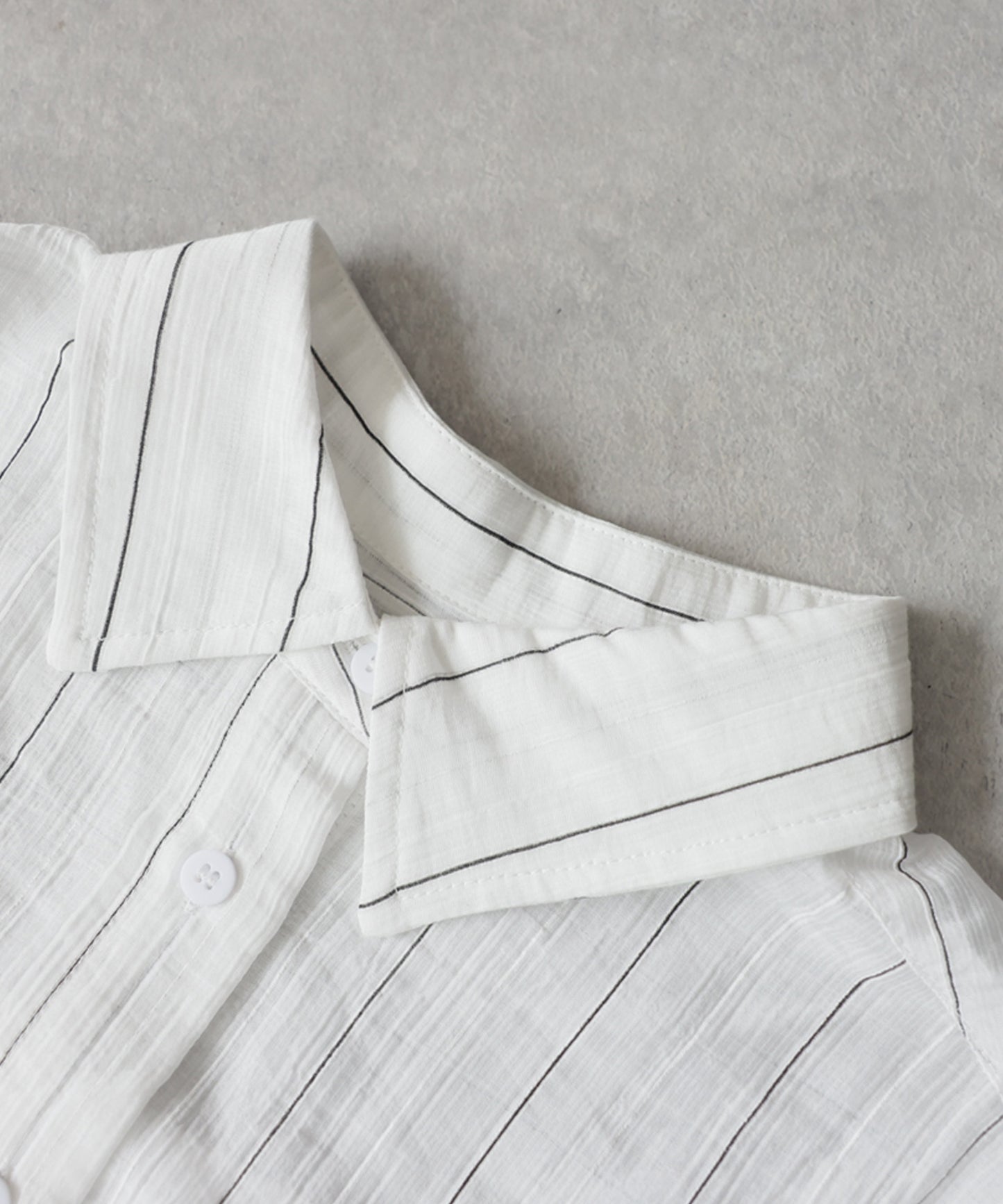 Striped Sheer Shirt Ladies