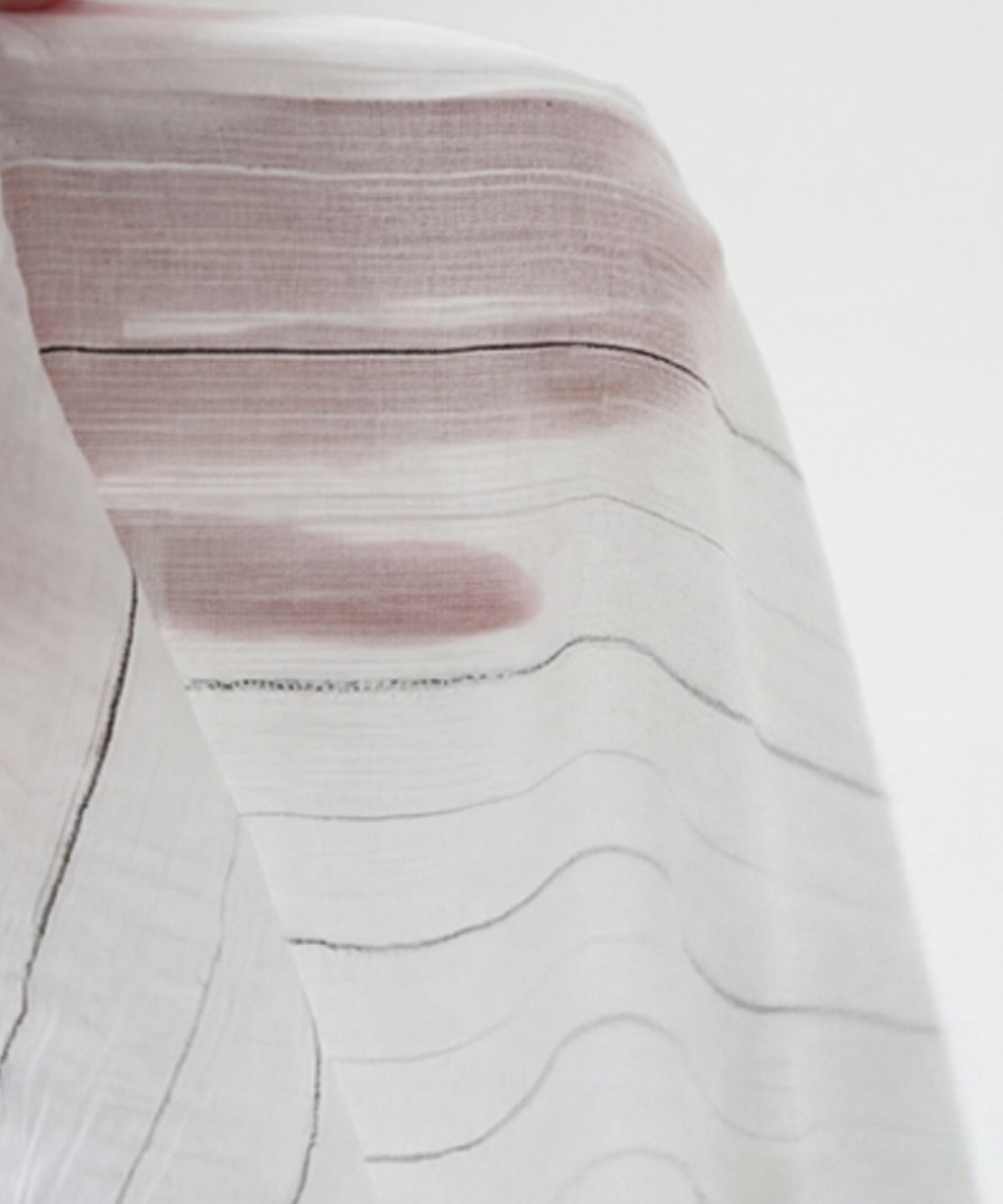 Striped Sheer Shirt Ladies