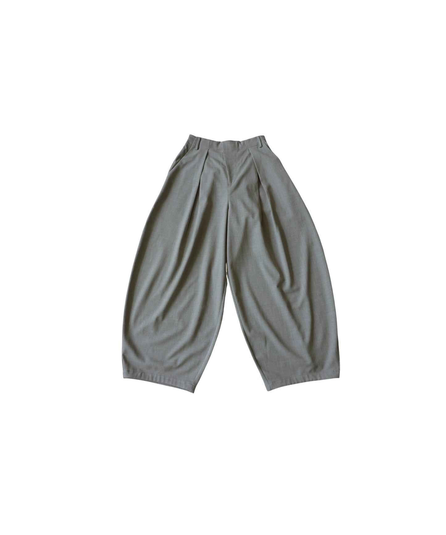 Balloon Tuck Wide Pants Ladies
