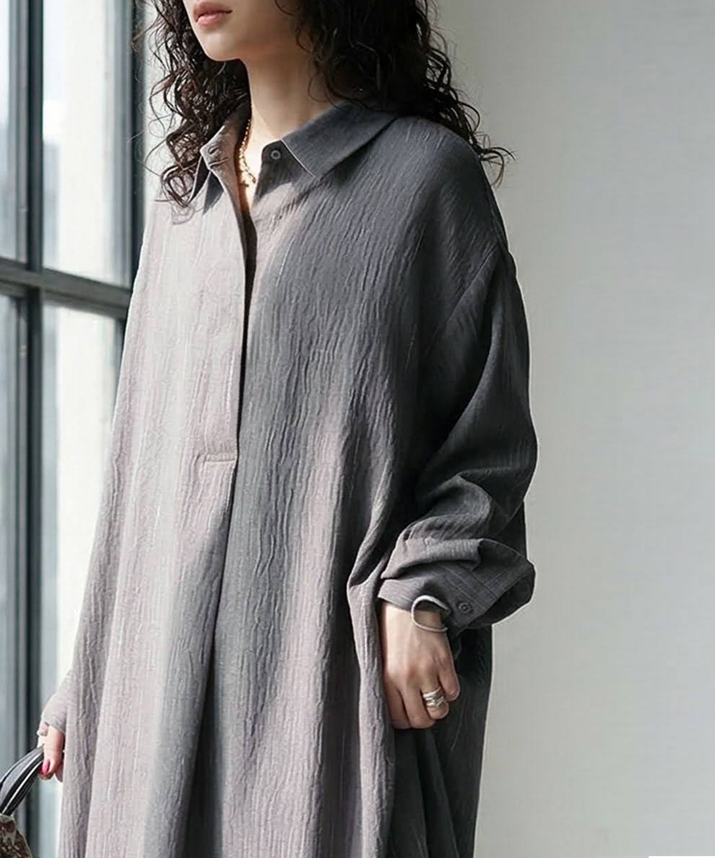 A-Line Pleated Dress Ladies