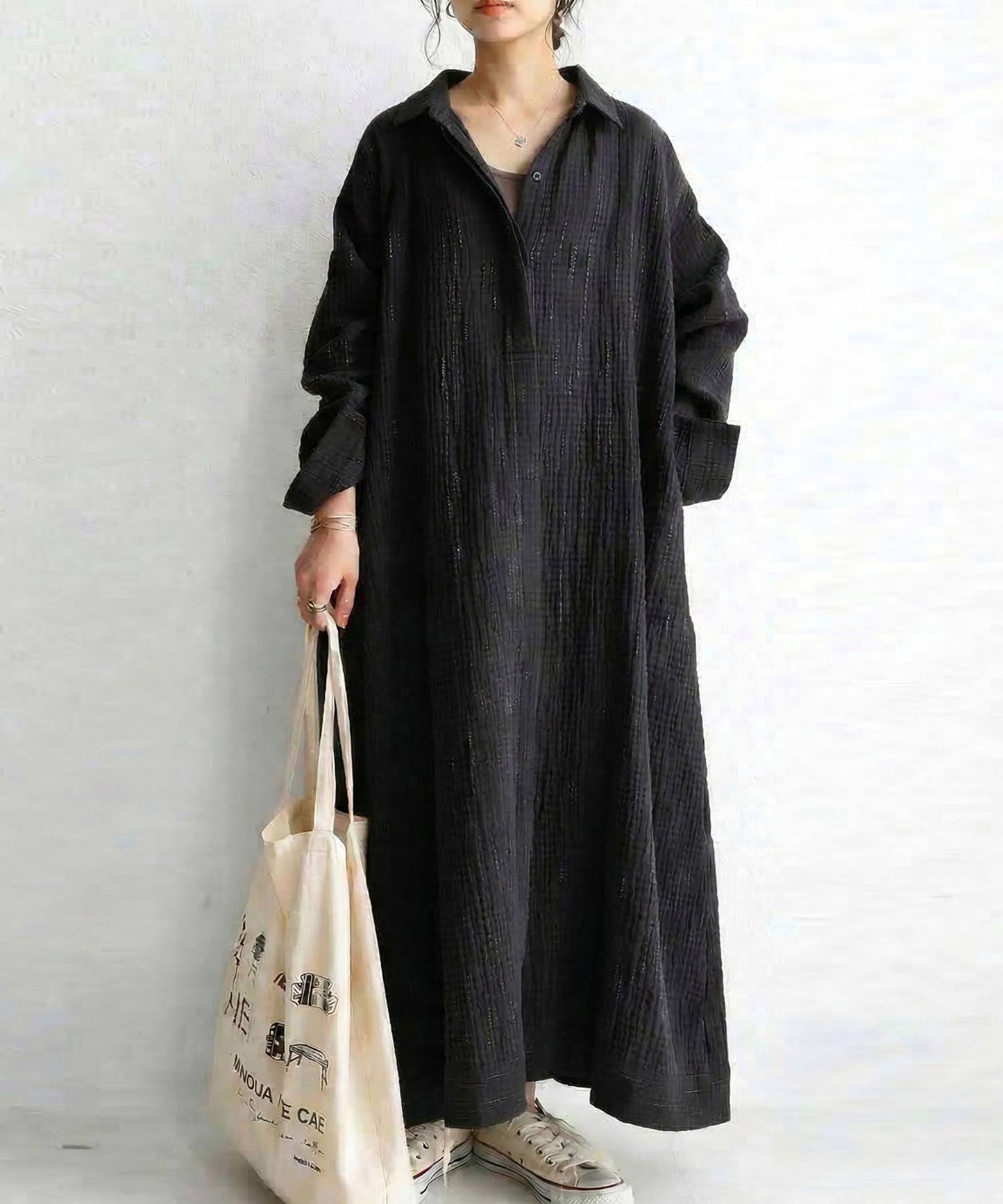 A-Line Pleated Dress Ladies