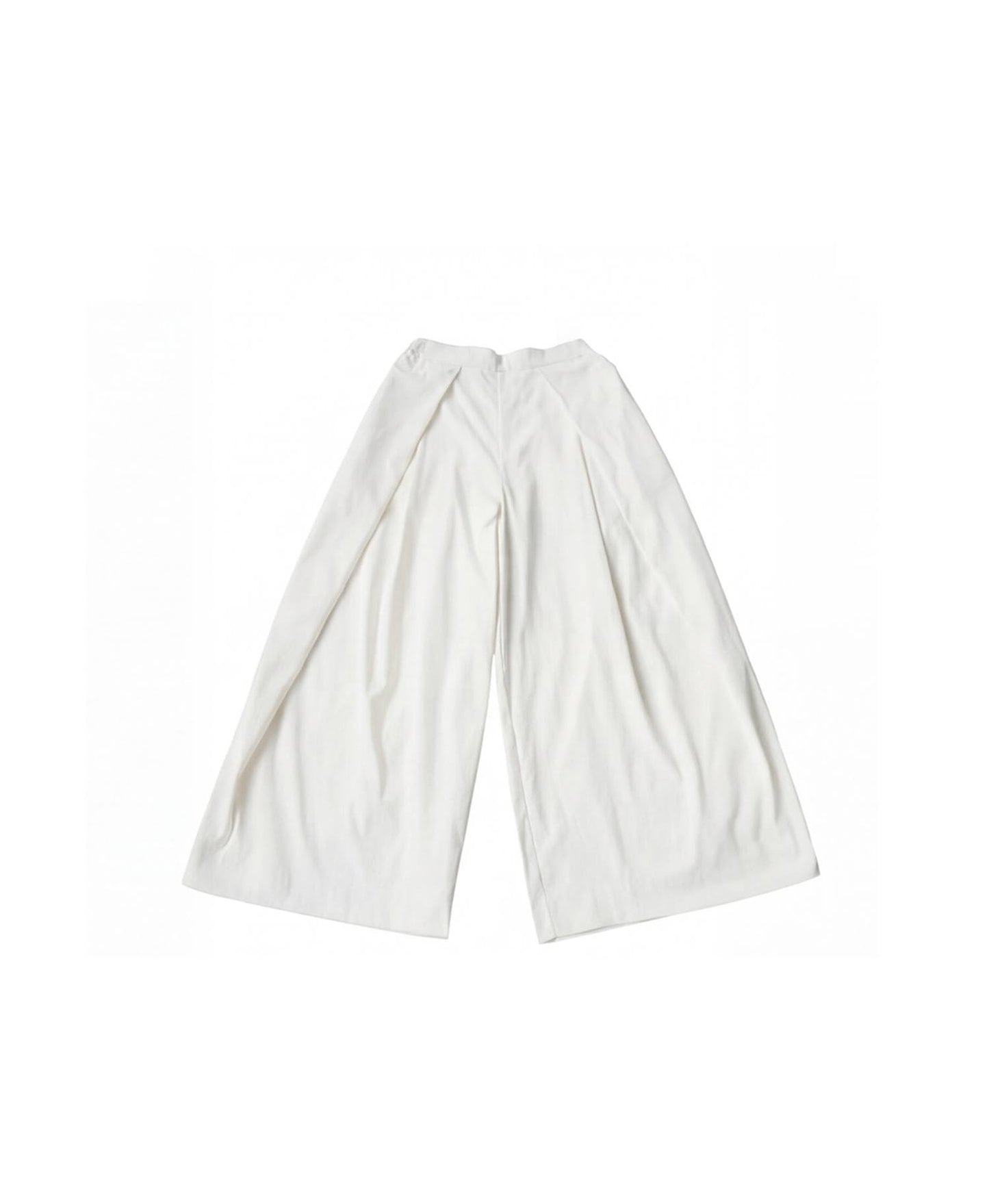 Wide Long Pleated Pants Ladies