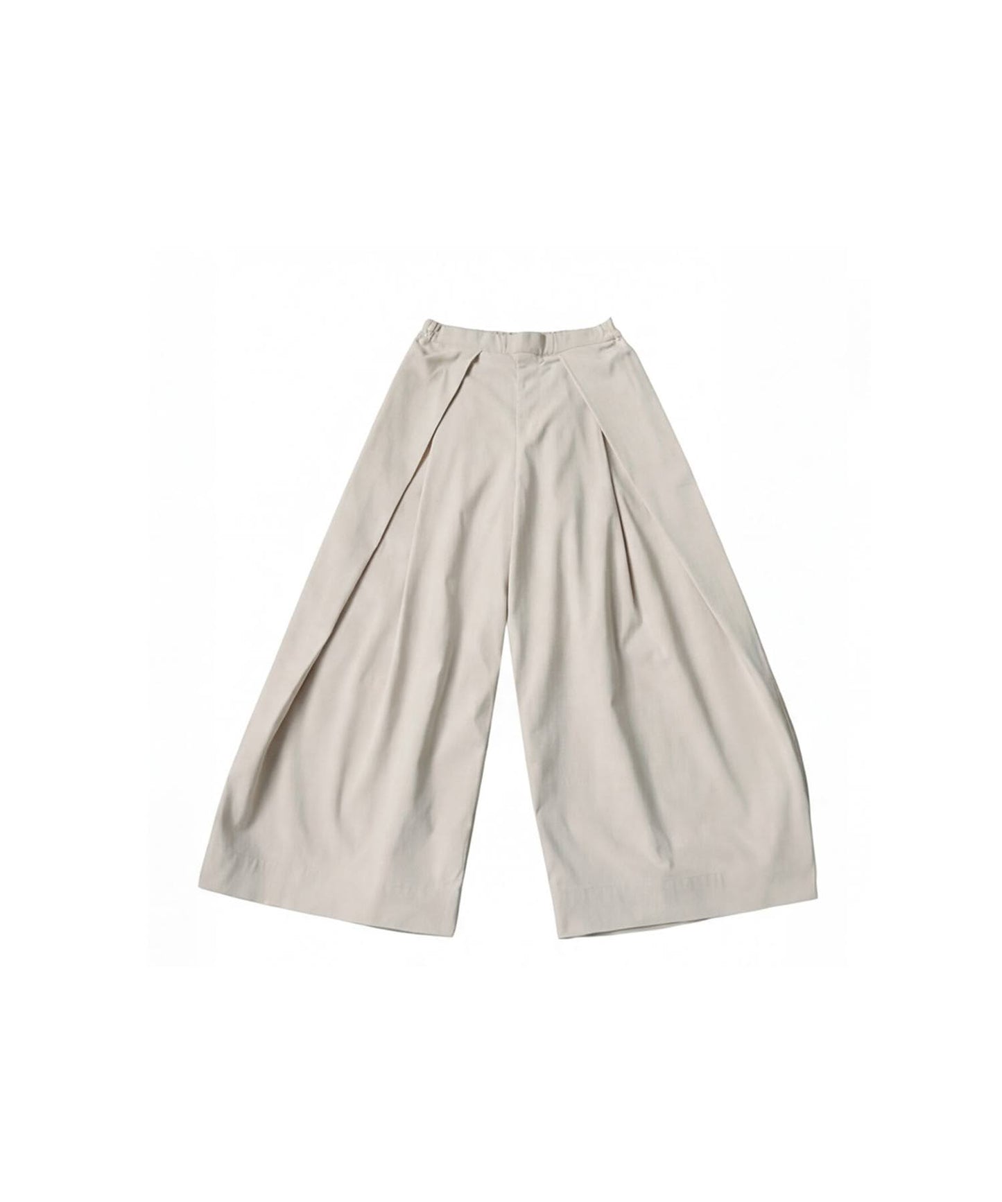 Wide Long Pleated Pants Ladies
