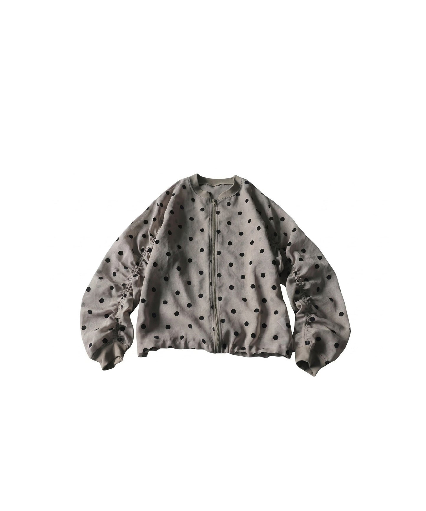 Polka Dot Sheer Tops Ladies