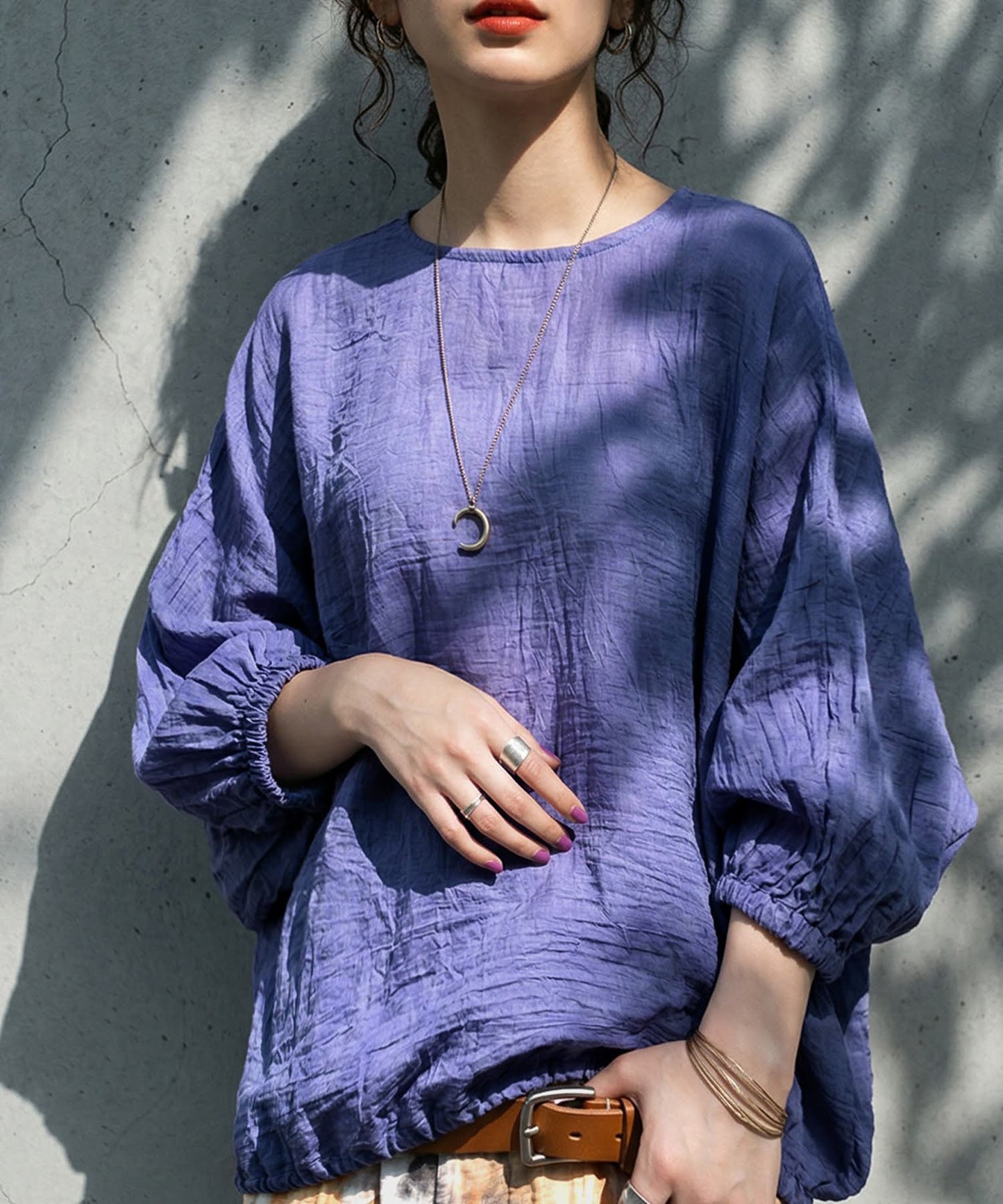 Sheer Dolman Top Ladies
