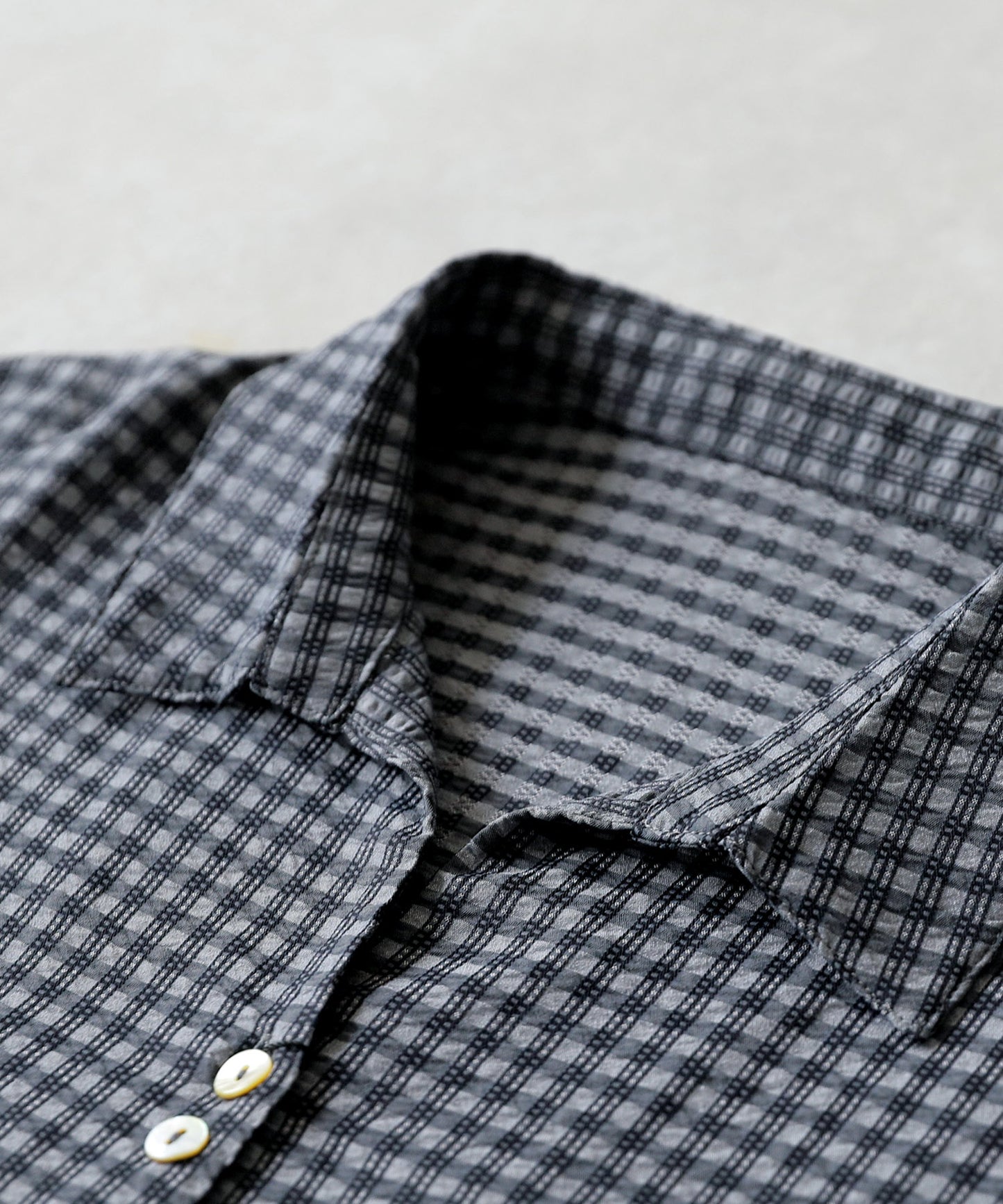 Gingham Check Shirt Dress Ladies