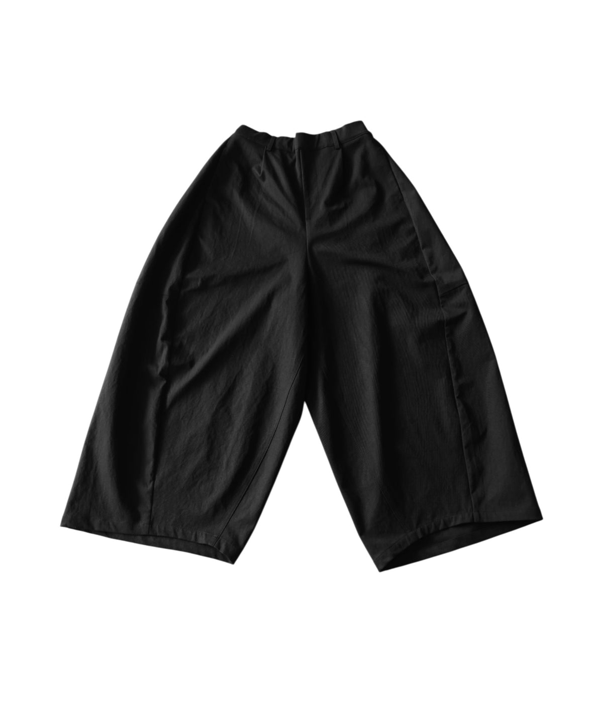 Drawstring Pleated Cocoon Wide Pants Ladies