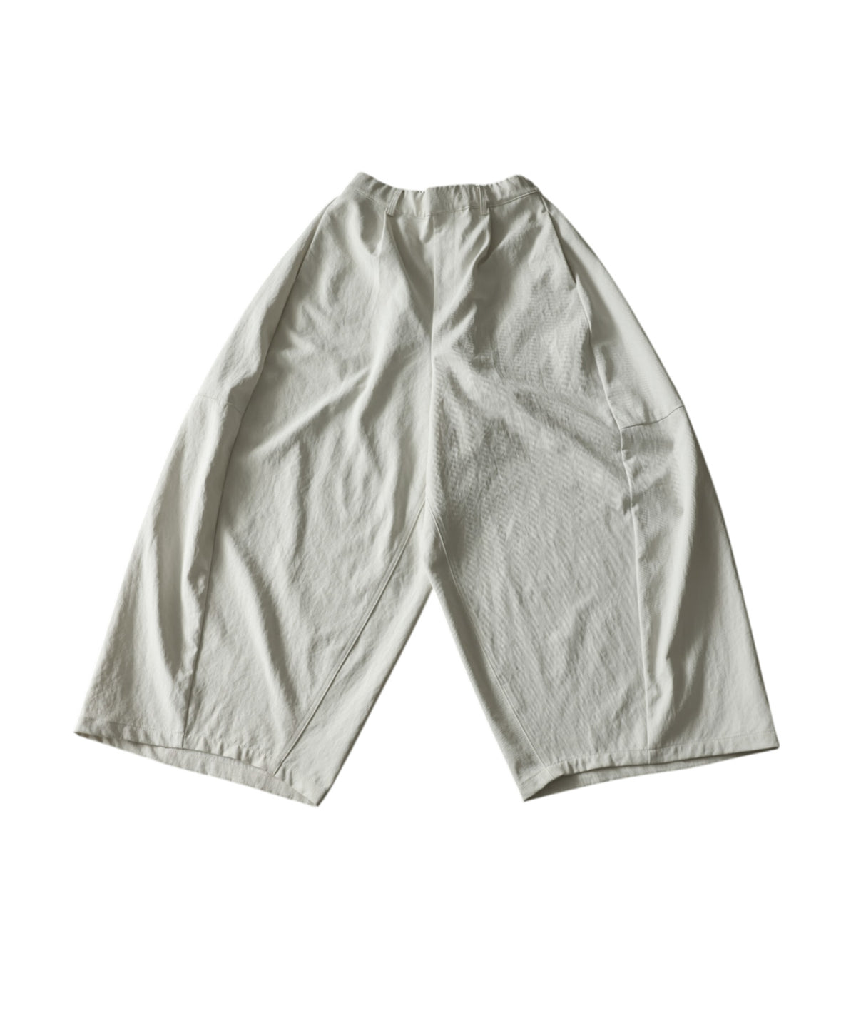 Drawstring Pleated Cocoon Wide Pants Ladies