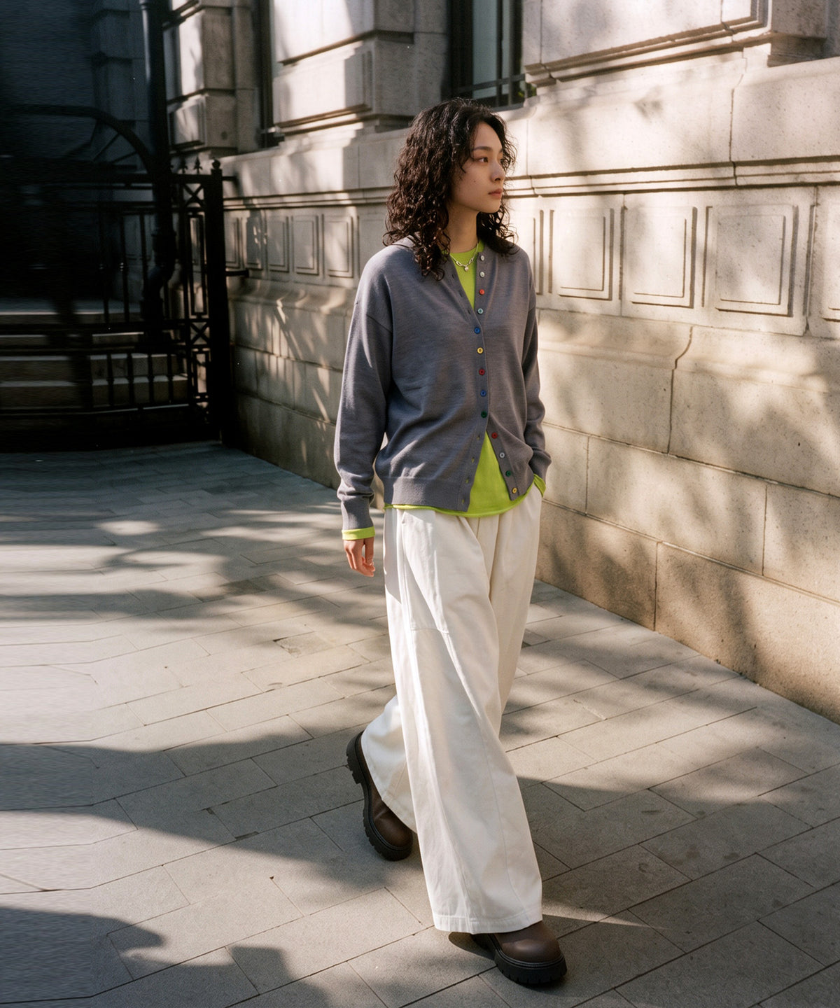 Drawstring Pleated Cocoon Wide Pants Ladies