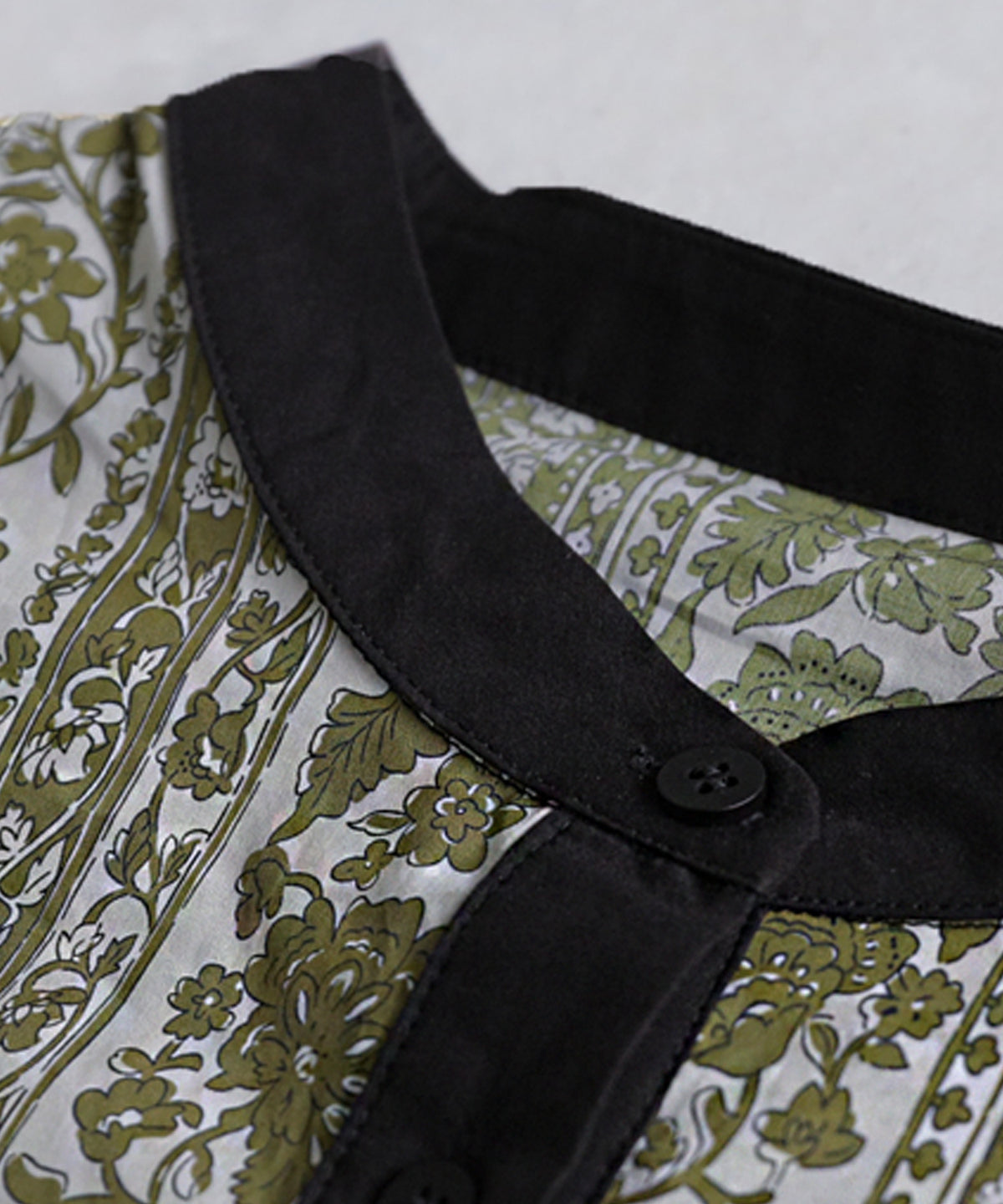 Floral Print Color Scheme Shirt Ladies