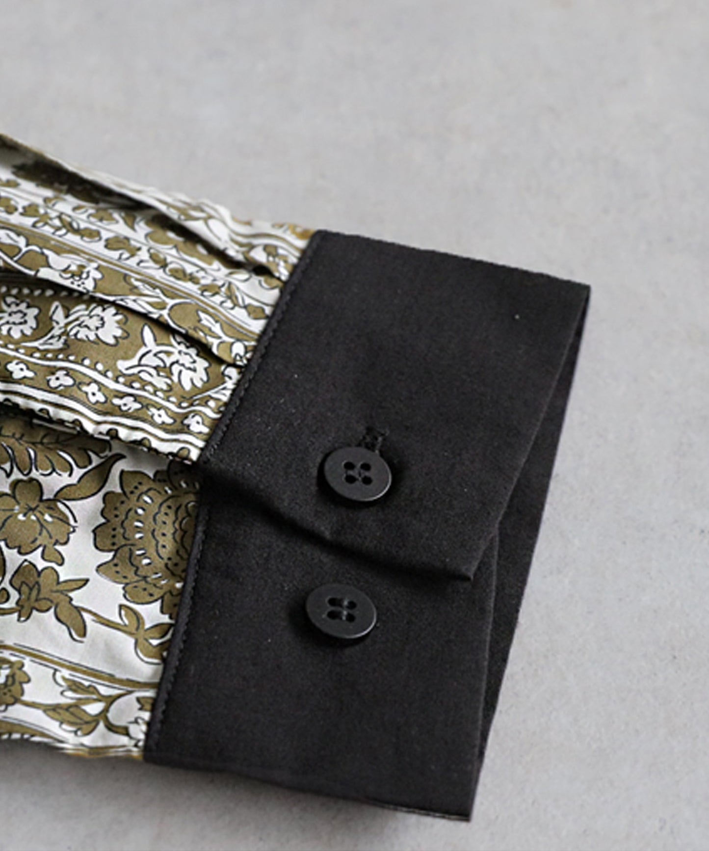 Floral Print Color Scheme Shirt Ladies