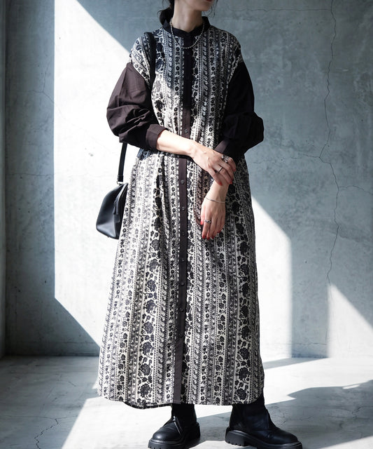 100% Cotton Floral Print Shirt Dress Ladies