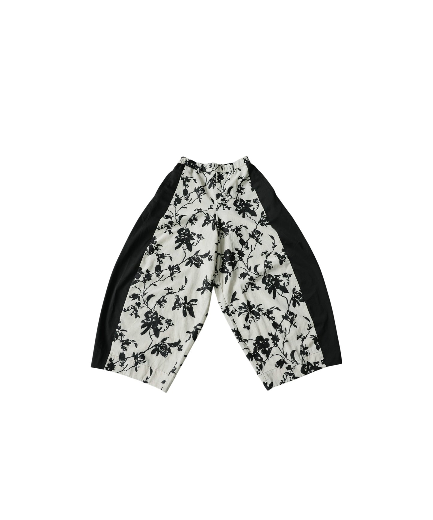 Floral Wide-Leg Pants Ladies