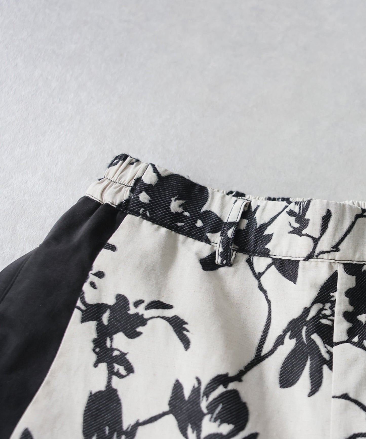 Floral Wide-Leg Pants Ladies