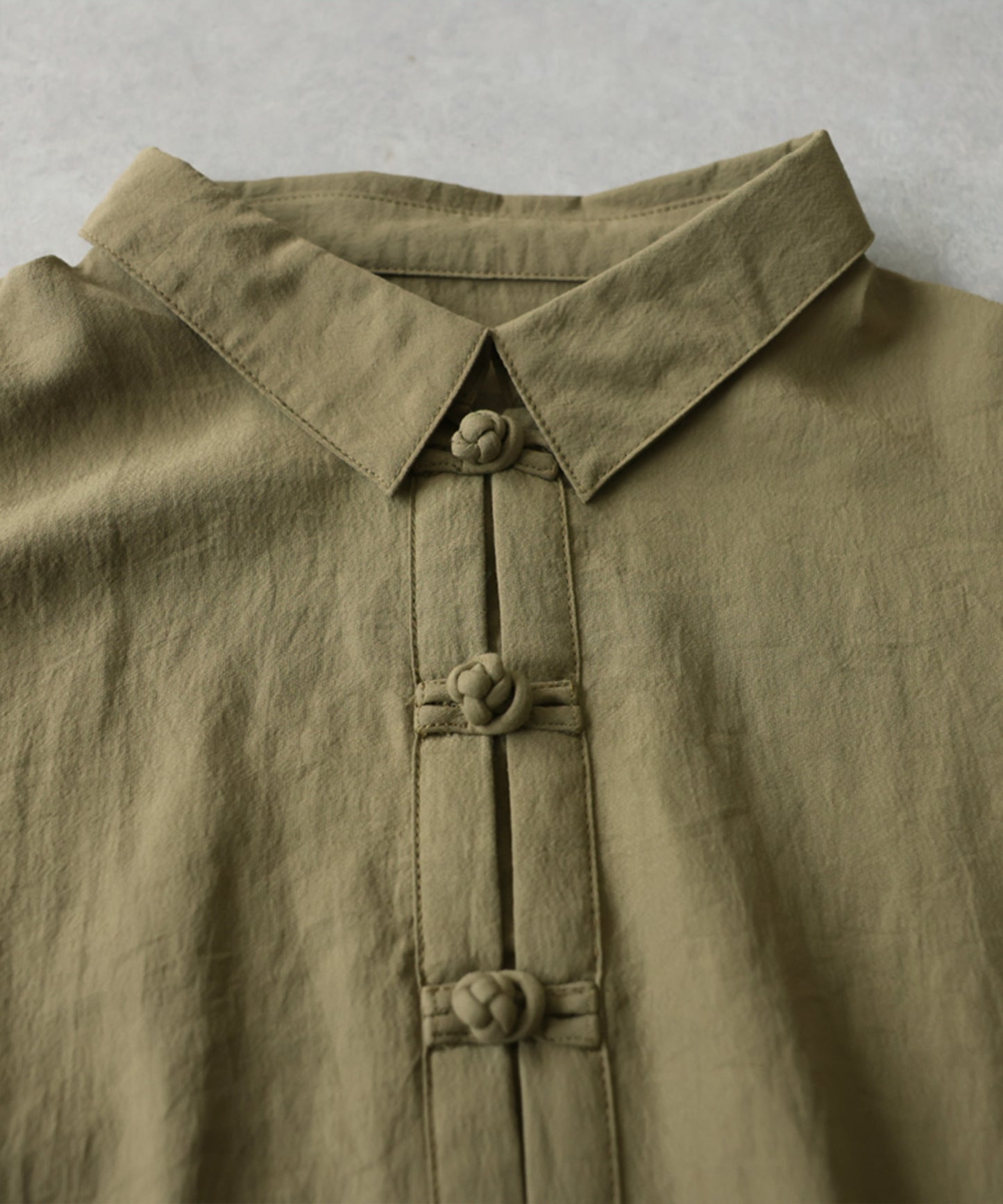 Chinese Button Long Dress Ladies