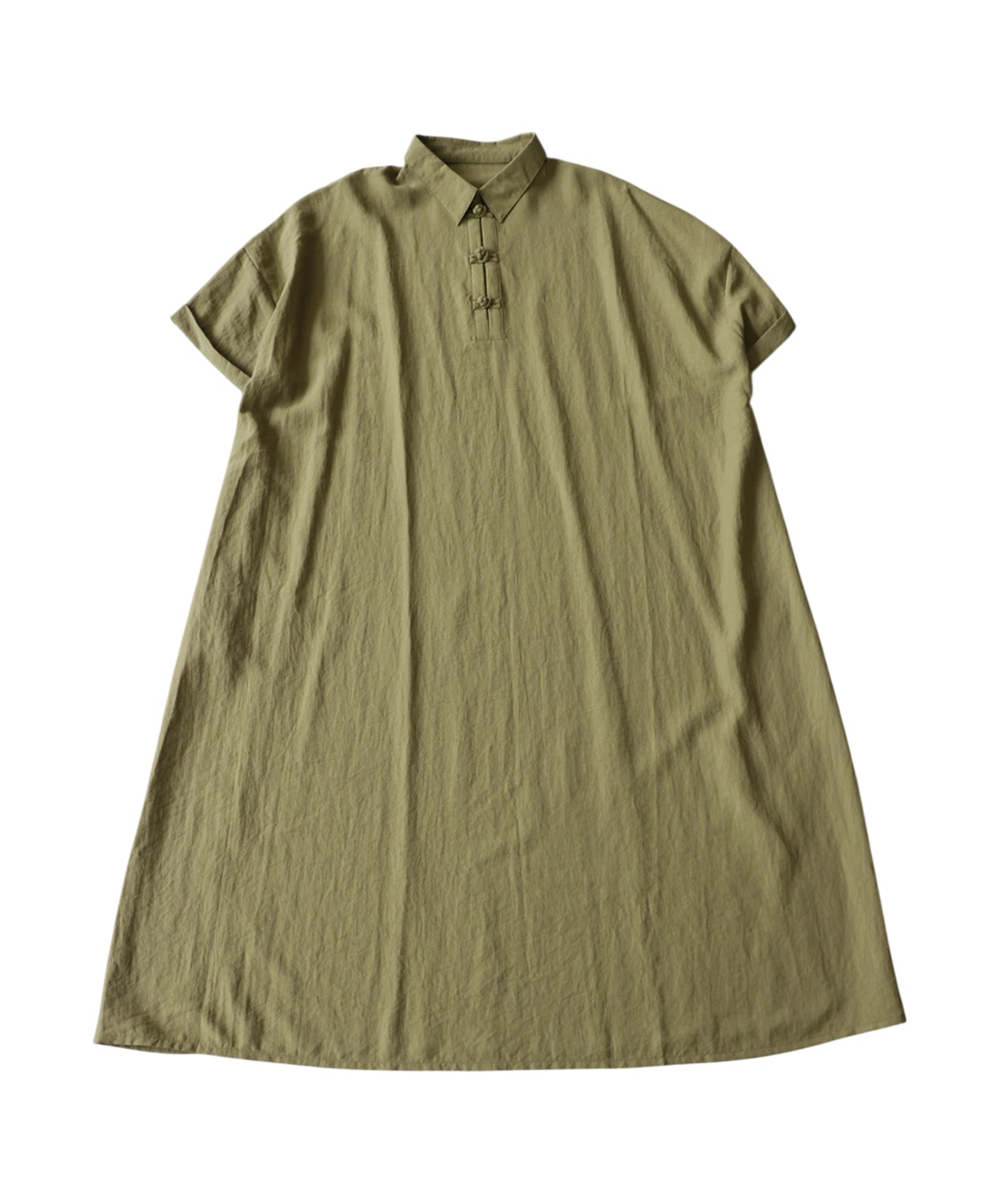 Chinese Button Long Dress Ladies
