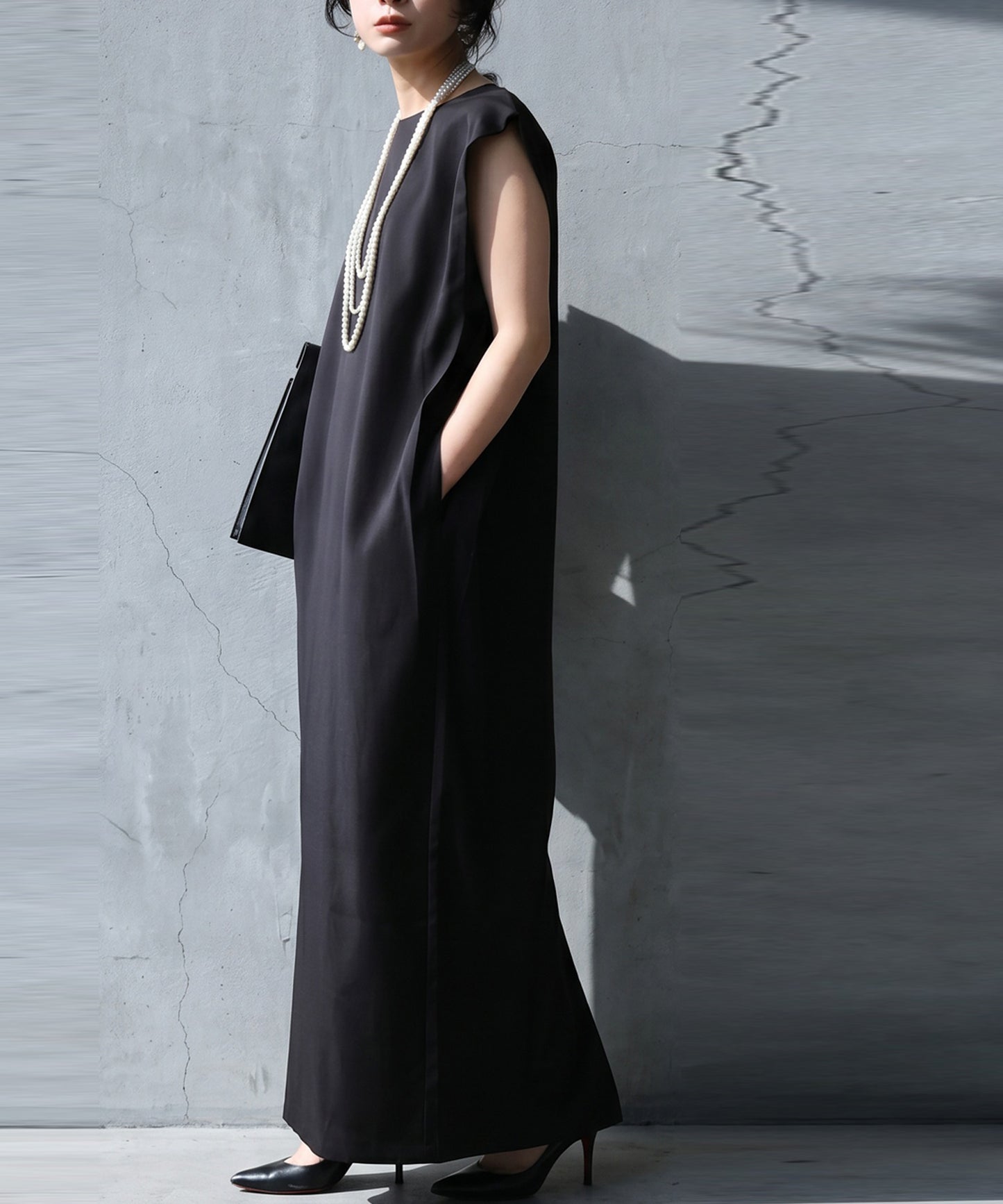 Sleeveless Long Dress Ladies