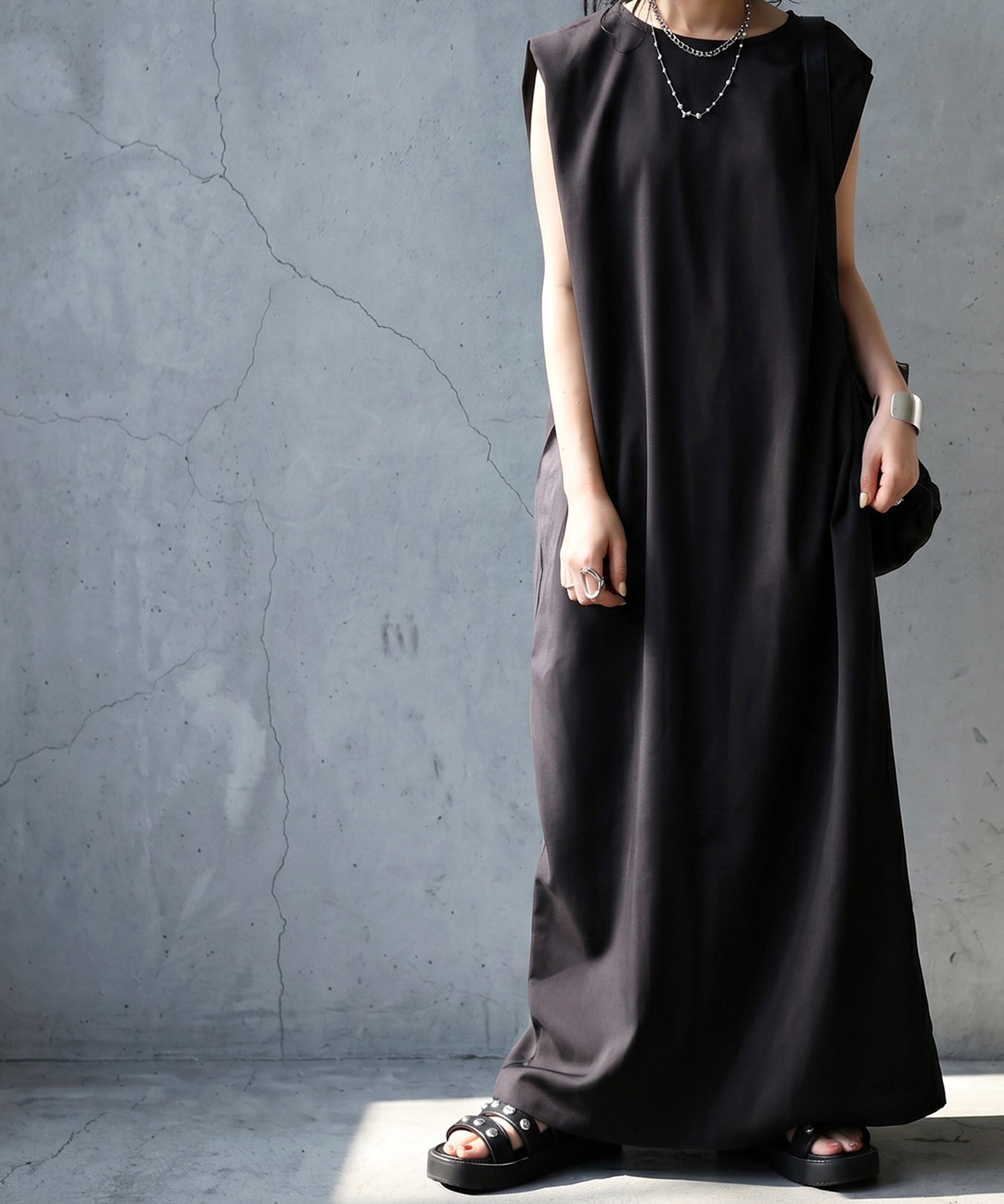 Sleeveless Long Dress Ladies