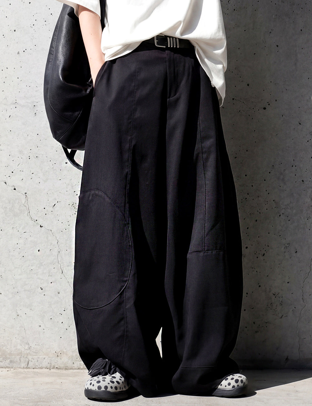 Cocoon Wide Pants Ladies
