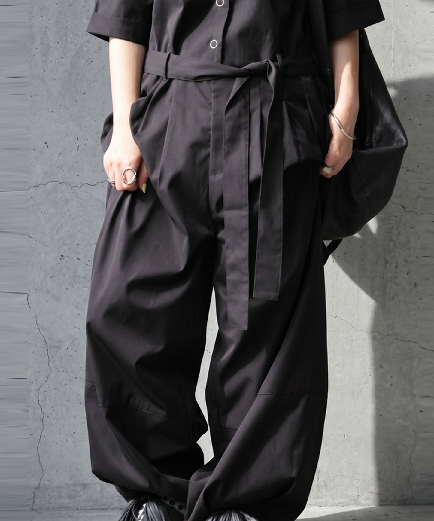 Waist Ribbon All-In-One Ladies