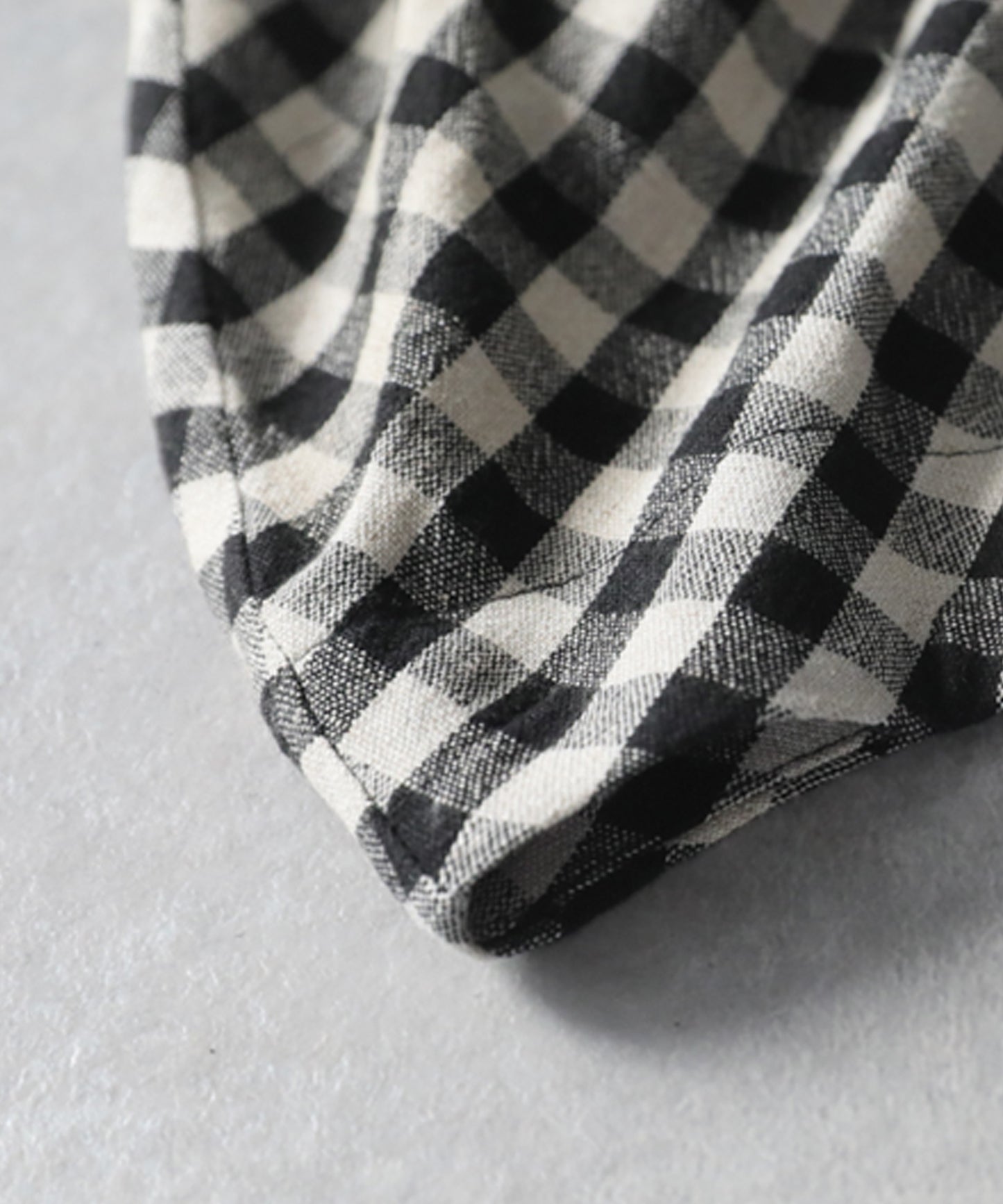 Gingham Check Dolman Shirt Ladies