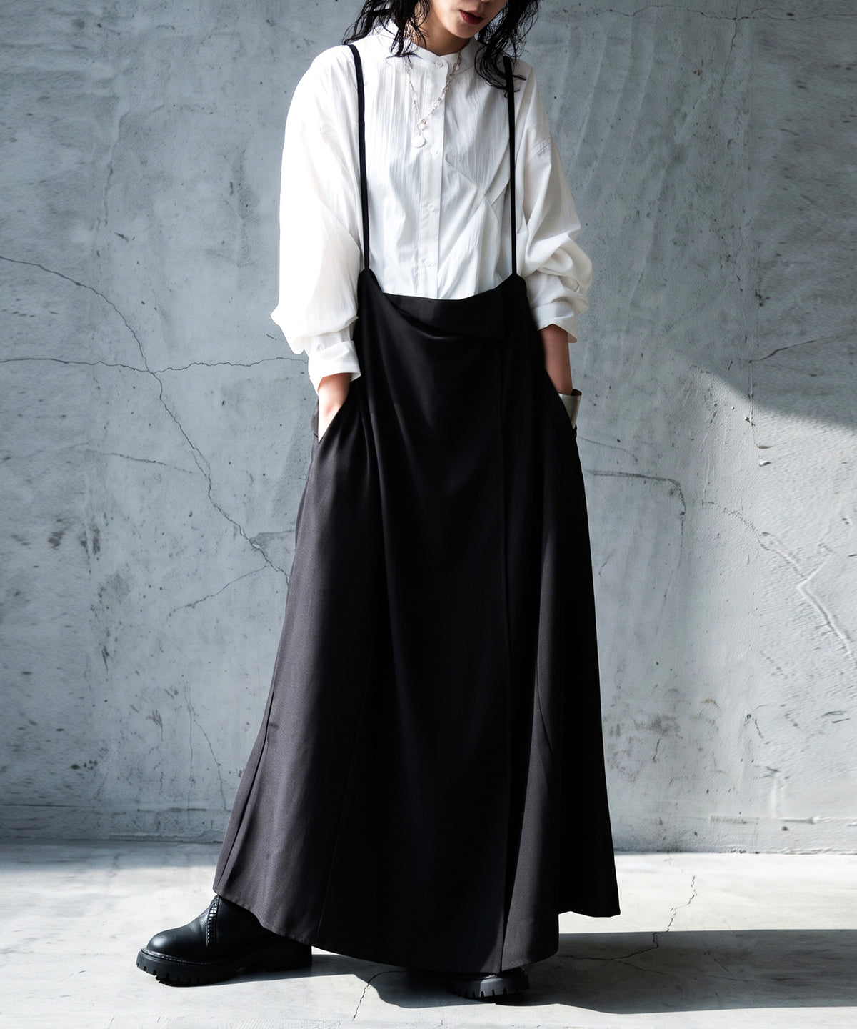 2-Way Jumpsuit Dress Skirt Ladies