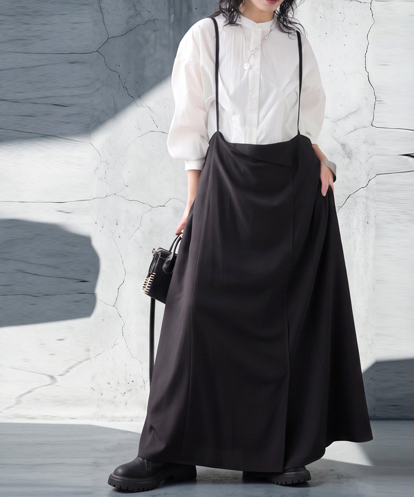 2-Way Jumpsuit Dress Skirt Ladies