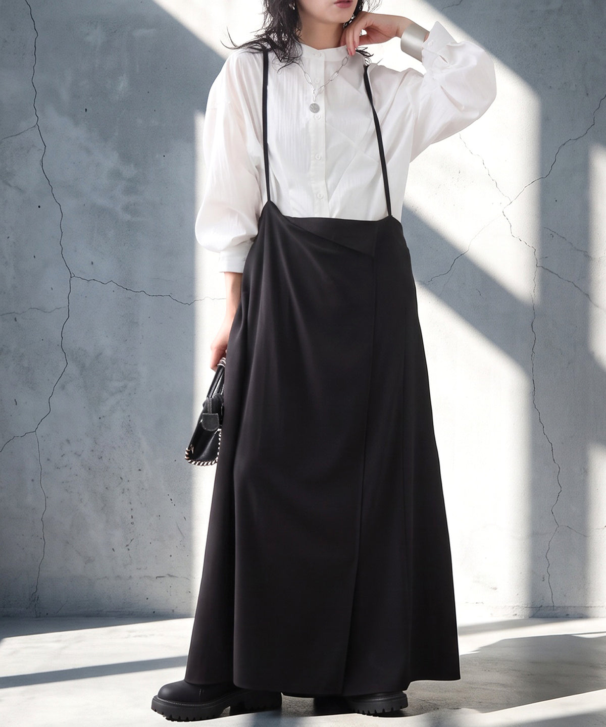 2-Way Jumpsuit Dress Skirt Ladies