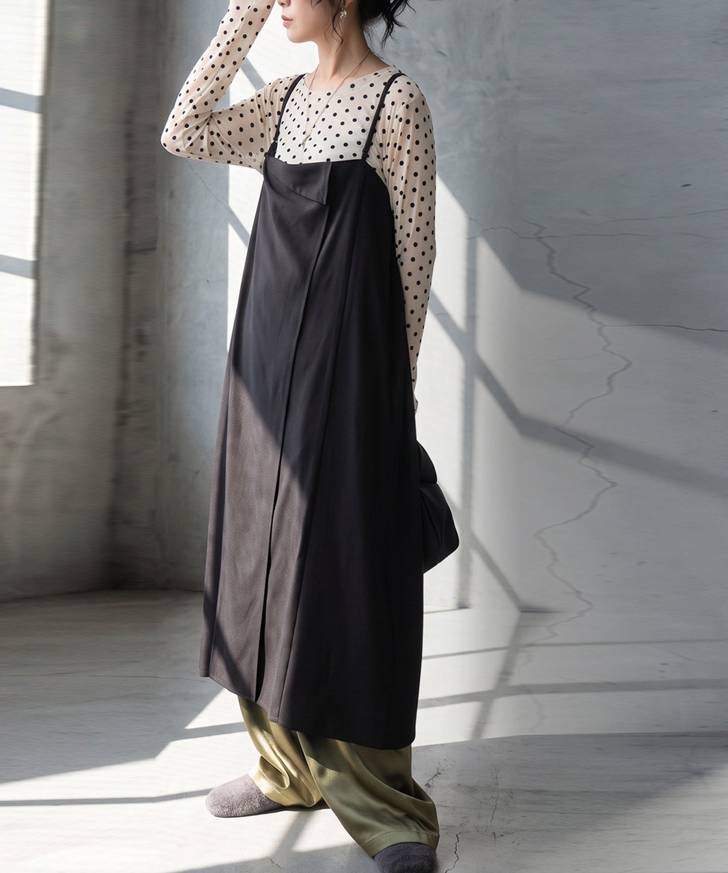 2-Way Jumpsuit Dress Skirt Ladies