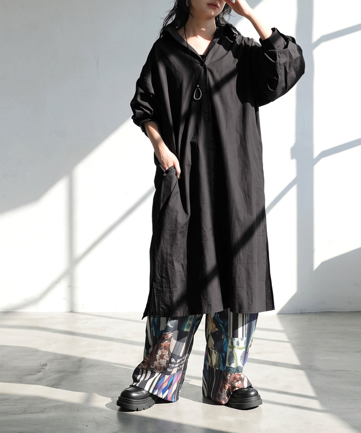 2-Way Long Shirt Ladies