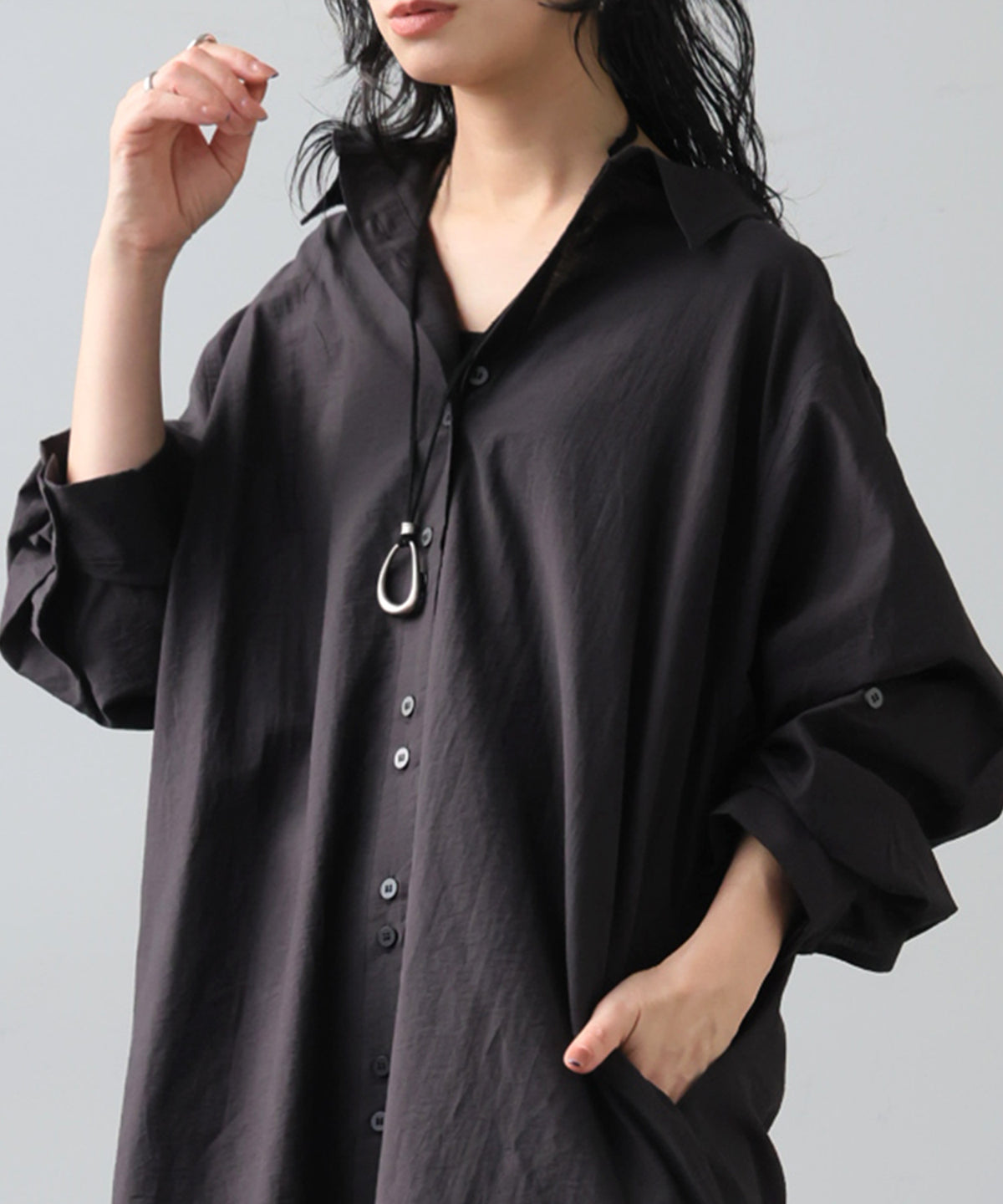 2-Way Long Shirt Ladies